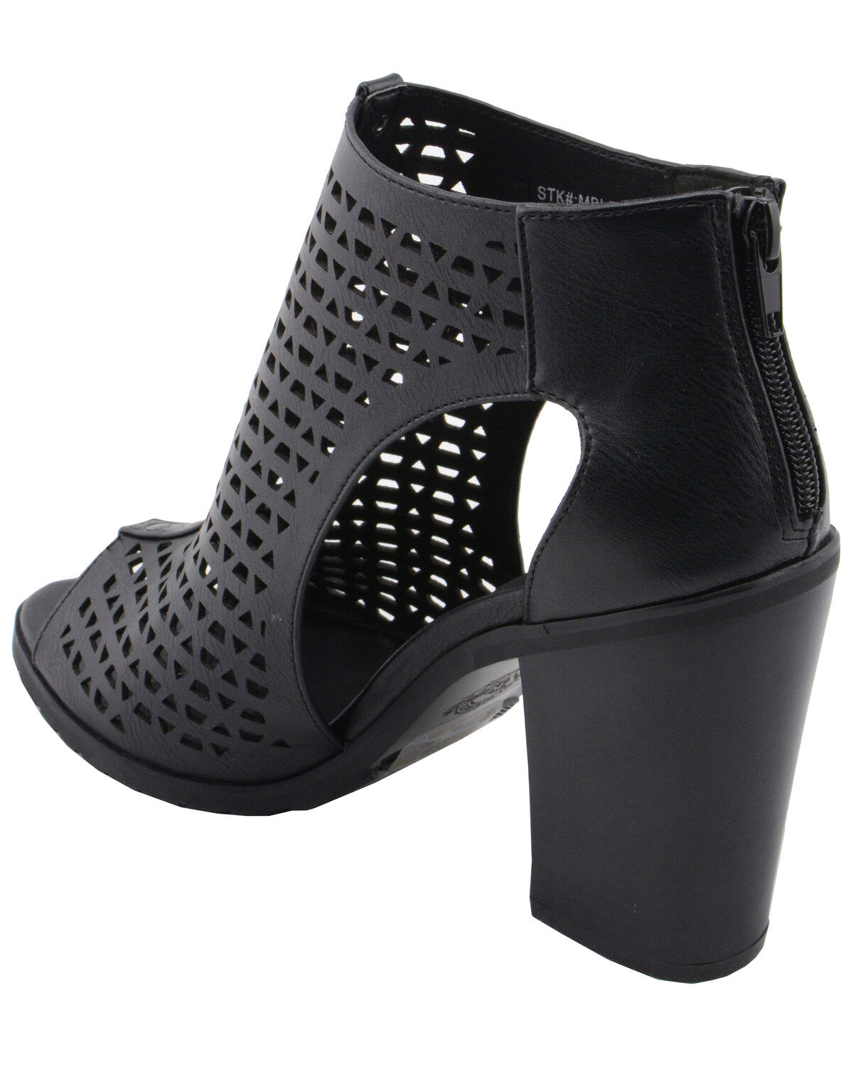 Milwaukee Performance Women's Platform Heel Mesh Top Sandals
