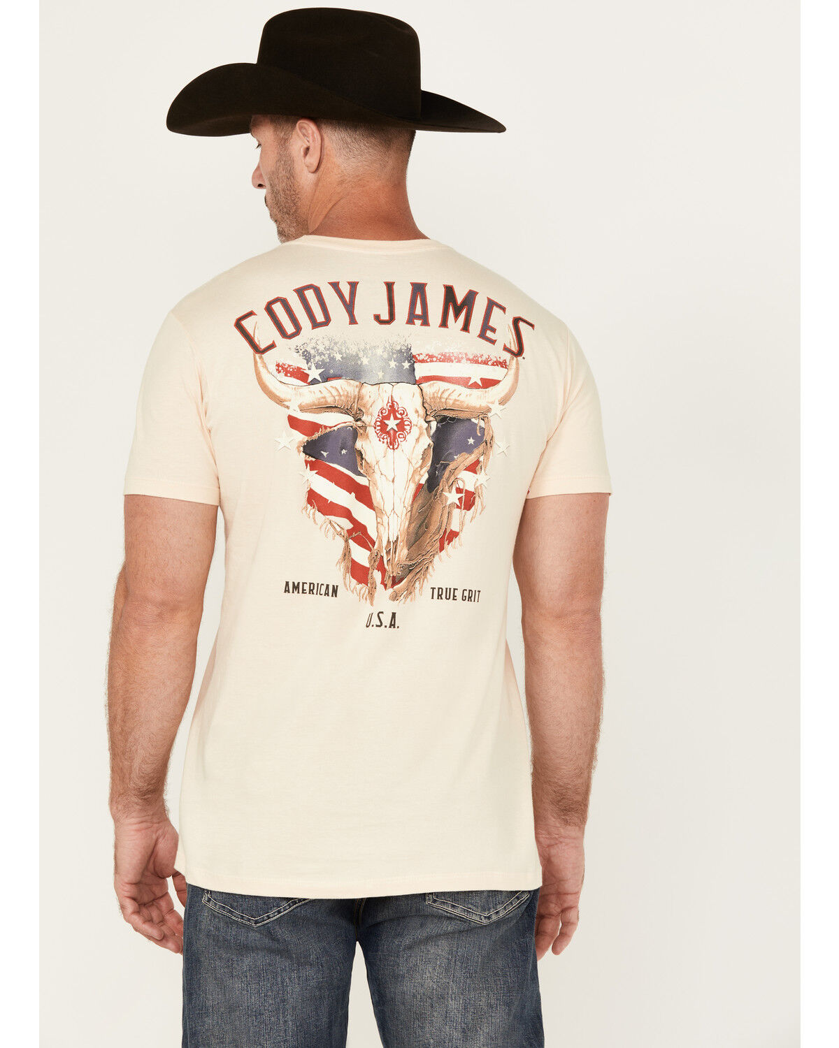 Cody James Men's Rag And Bones Americana Short Sleeve Graphic T-Shirt