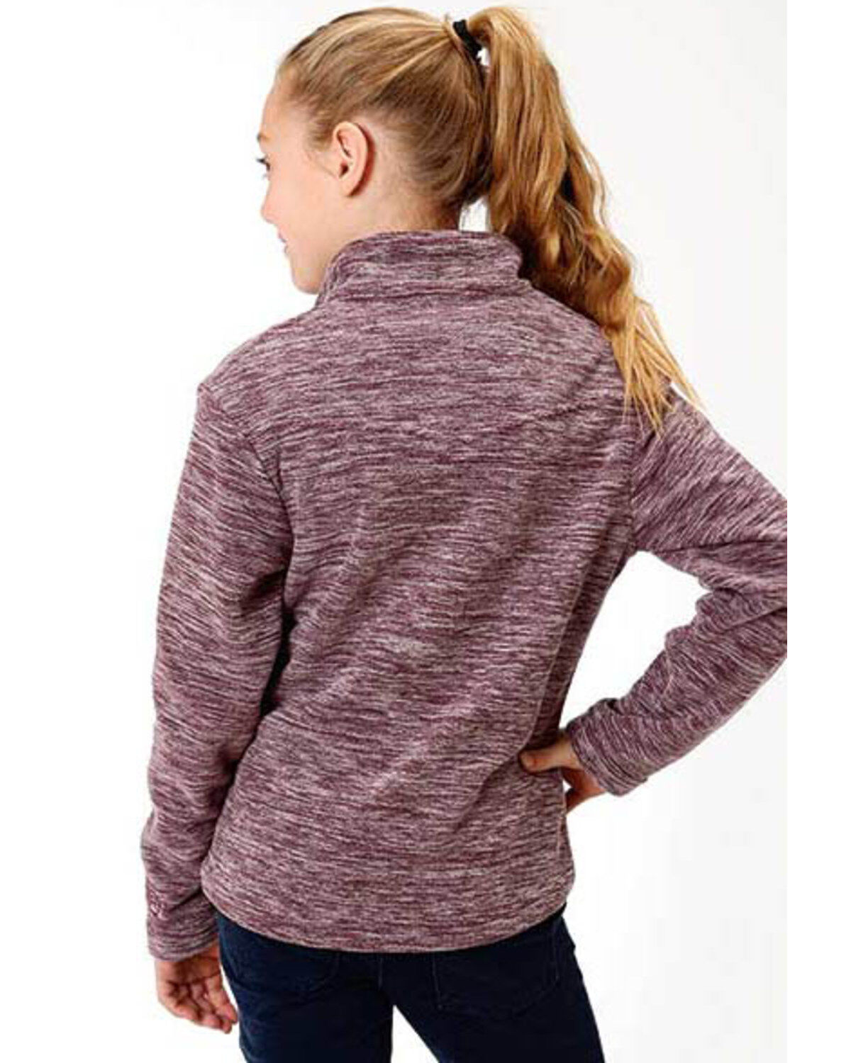 Roper Girls' Micro Fleece Jacket
