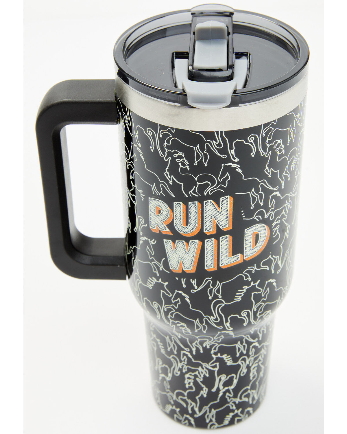 Boot Barn 40oz Run Wild Tumbler with Handle
