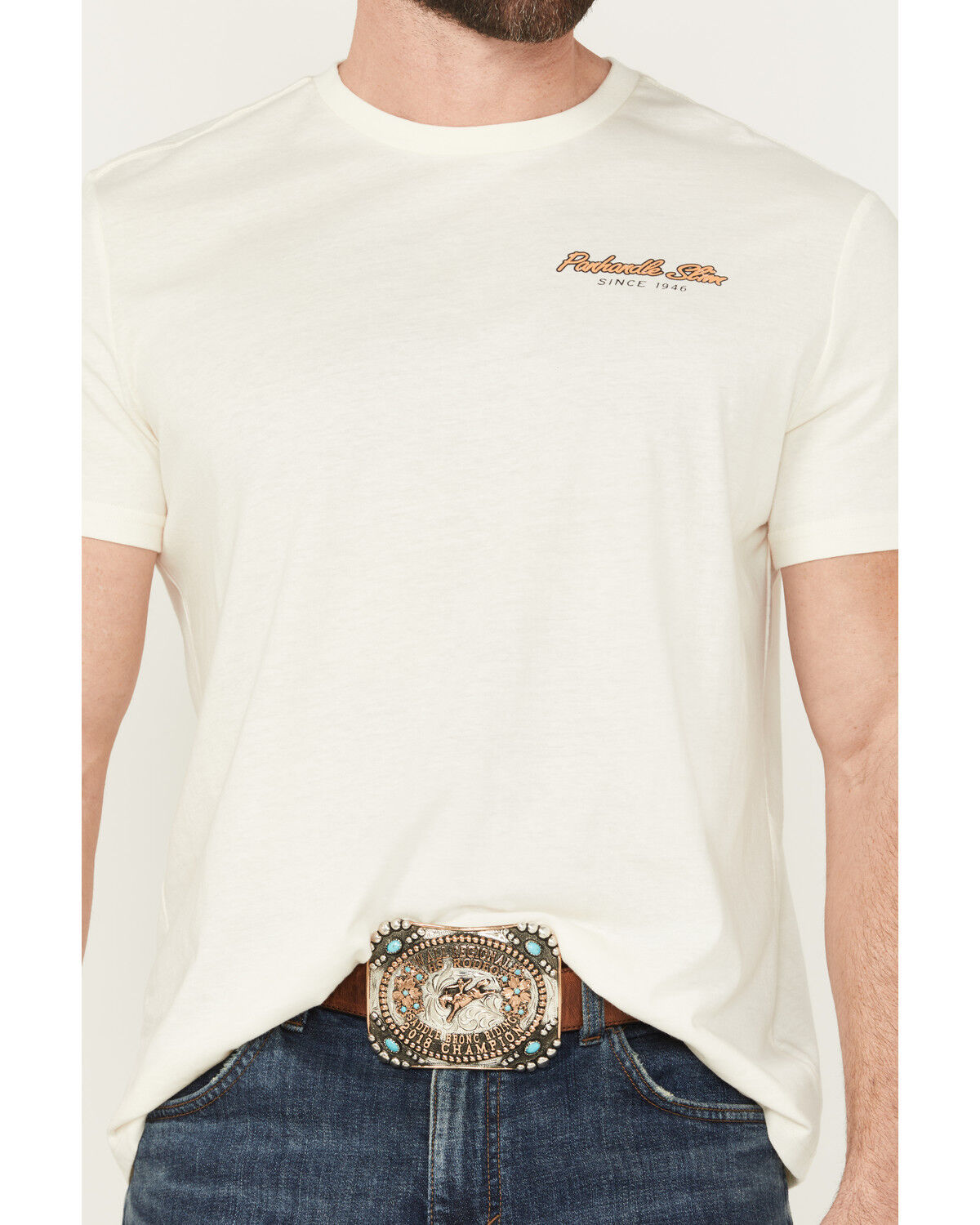Panhandle Slim Men's Buffalo Short Sleeve Graphic T-Shirt