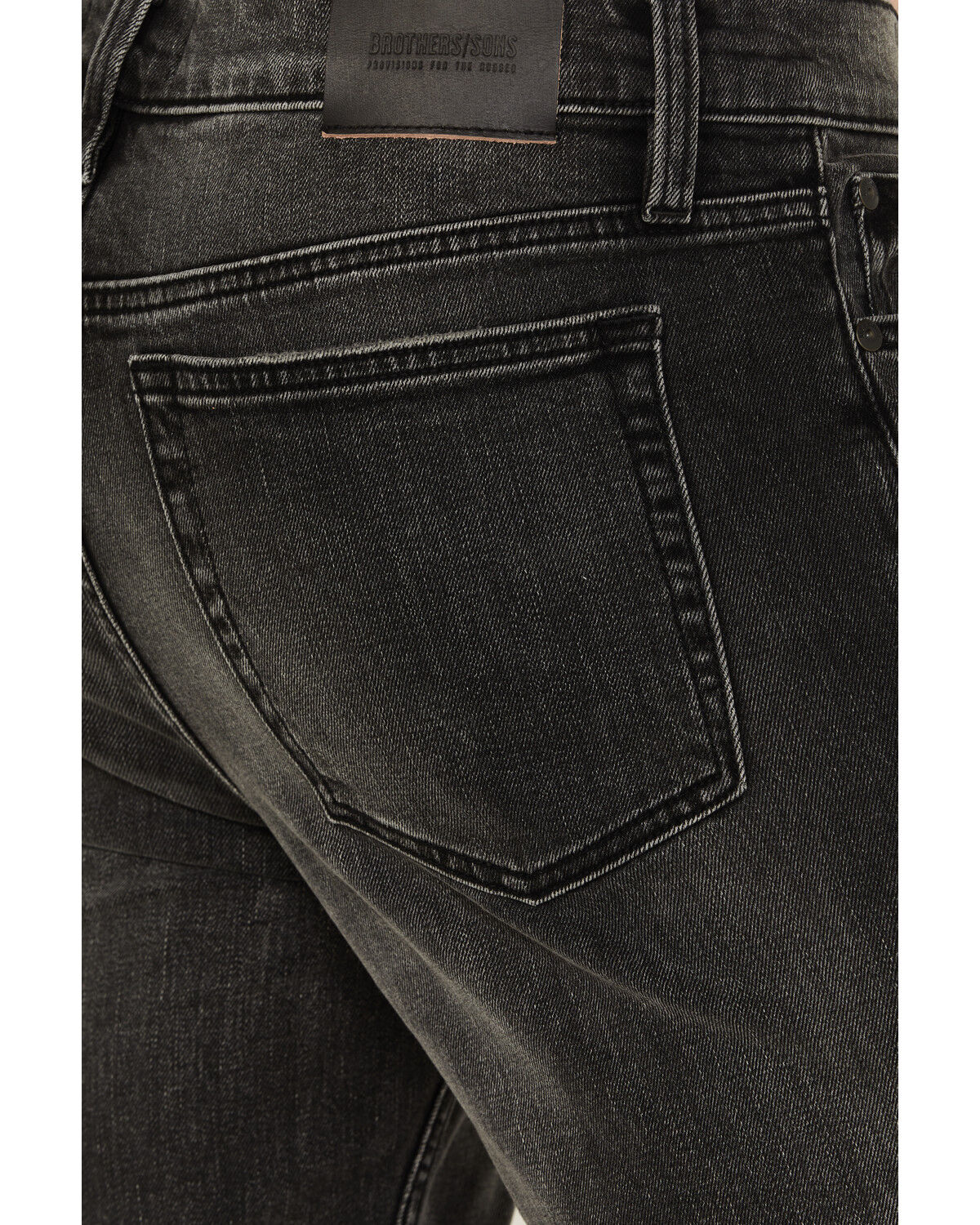 Brothers and Sons Men's Montana Slim Straight Stretch Denim Jeans