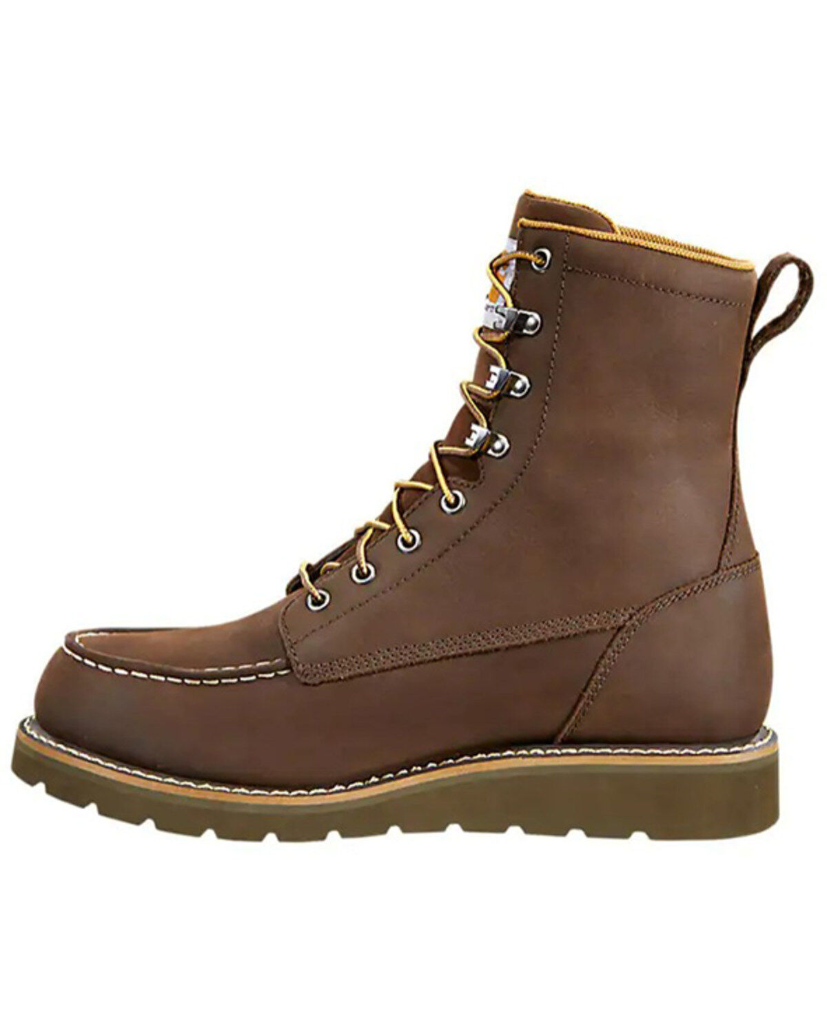 Carhartt Men's 8" Waterproof Lace-Up Work Boots - Moc Toe