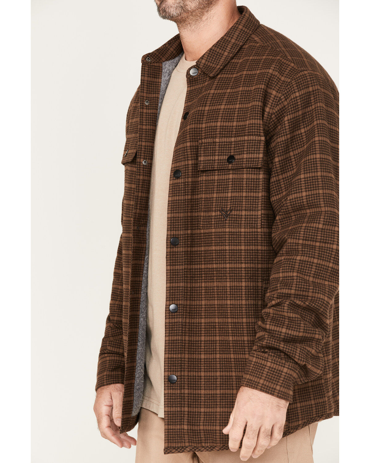 Hawx Men's Sherpa Lined Shirt Jacket