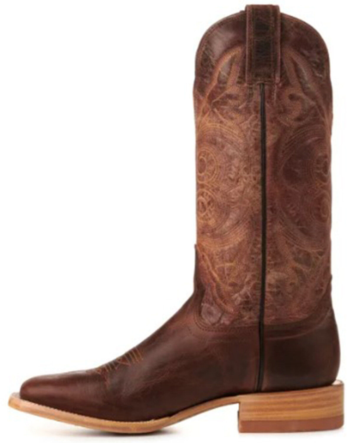 Hondo Boots Men's Cowhide Western Boots - Broad Square Toe