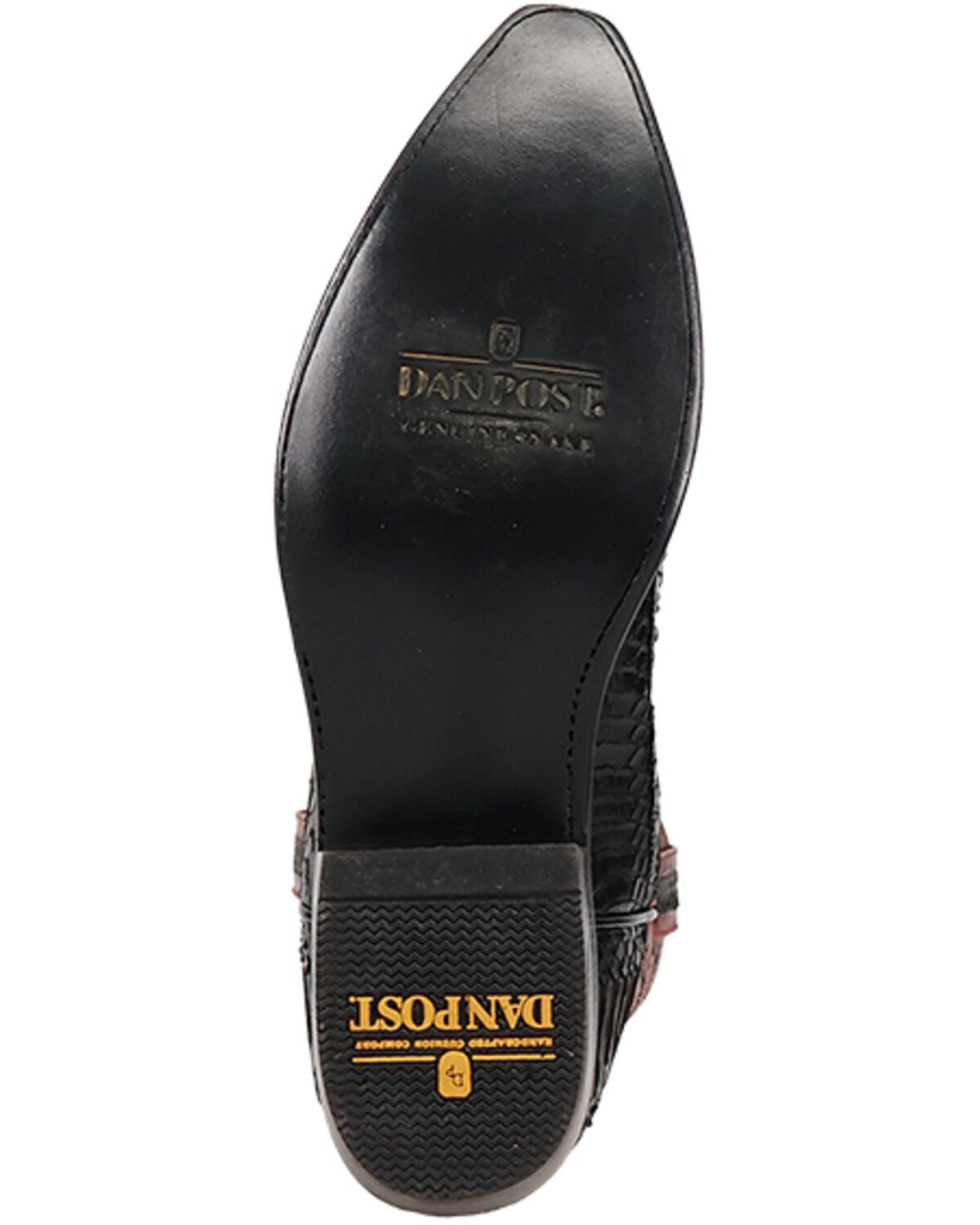 Dan Post Men's Exotic Snake Western Boots - Snip Toe