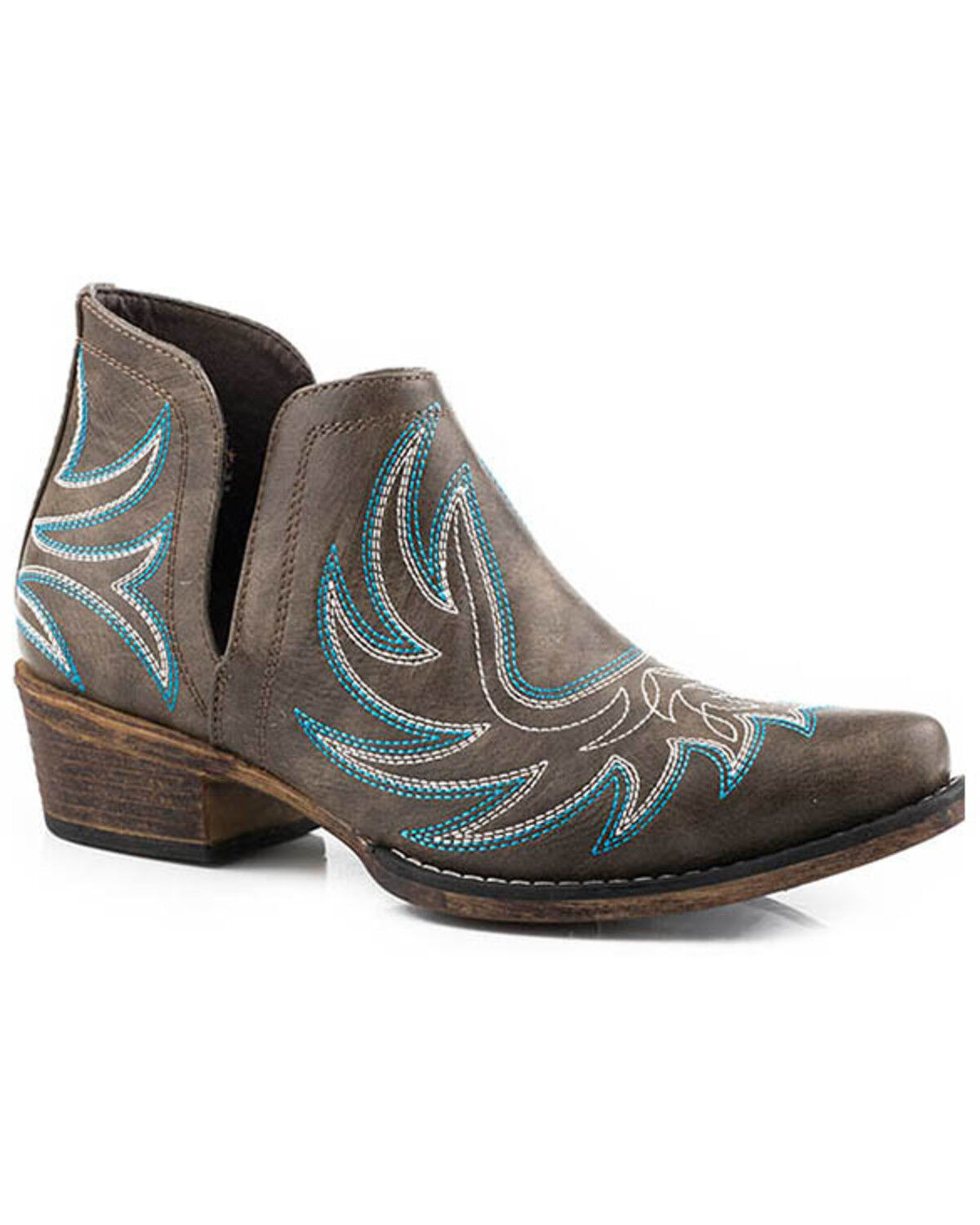 Roper Women's Ava Western Booties - Snip Toe