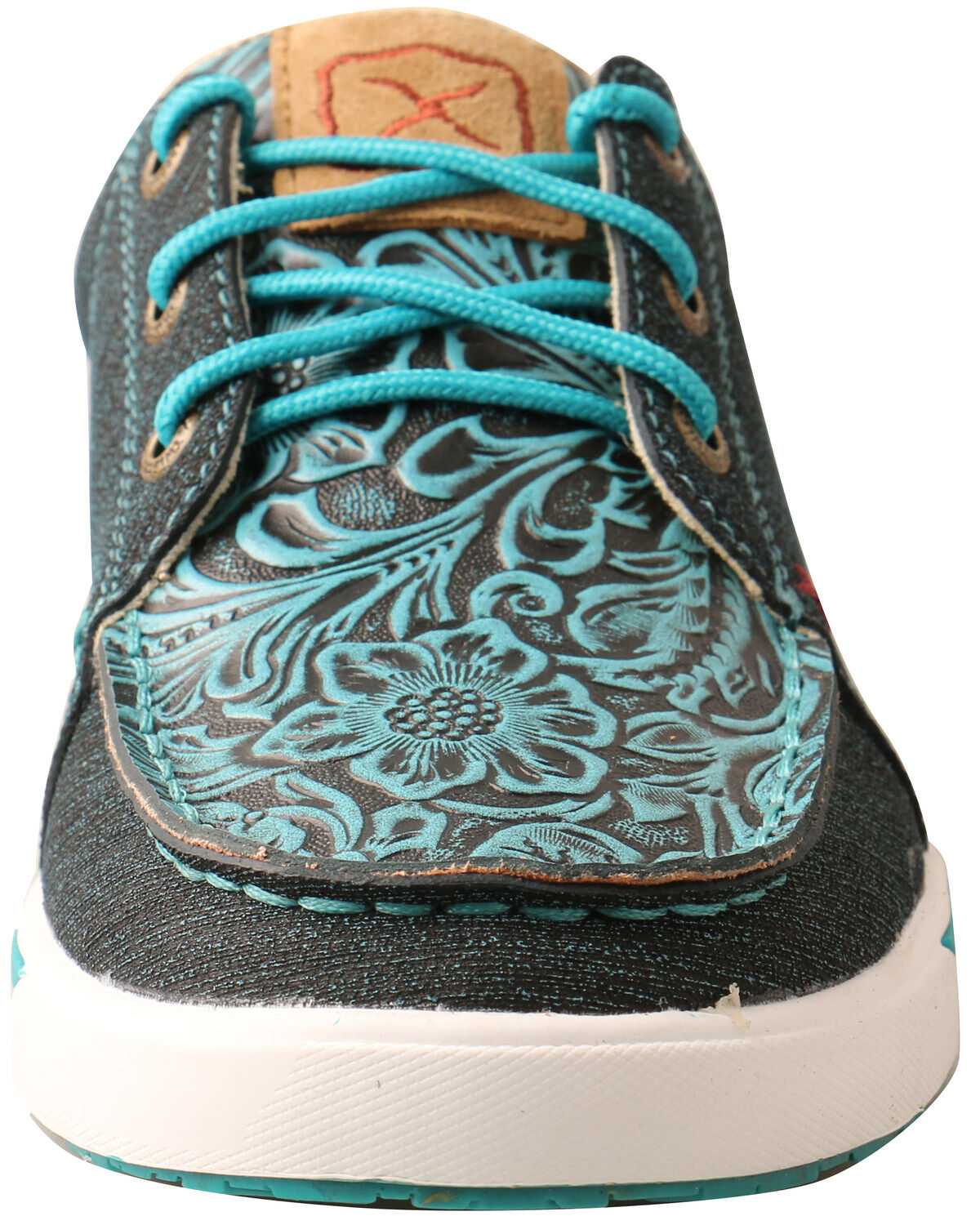 Twisted X Women's Dark Teal Casual Shoes - Moc Toe