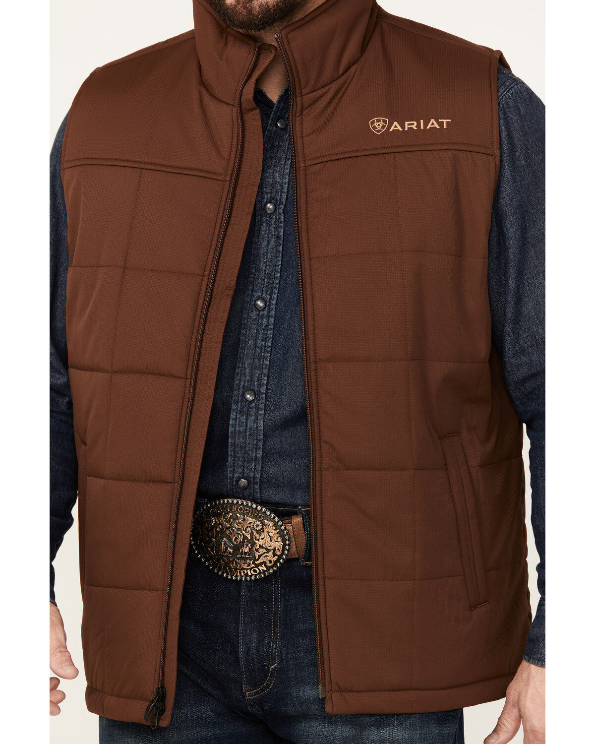 Ariat Men's Crius Solid Insulated Concealed Carry Vest