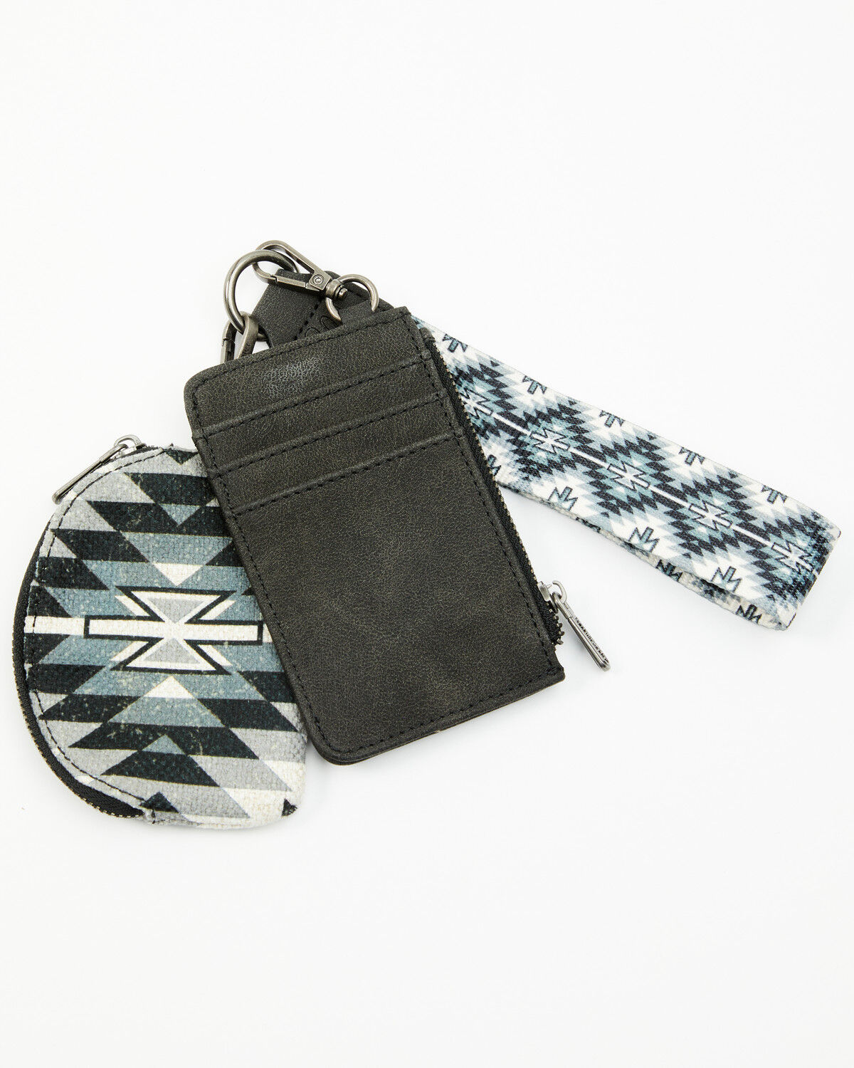 Wrangler Southwestern Print Keychain Coin Wallet