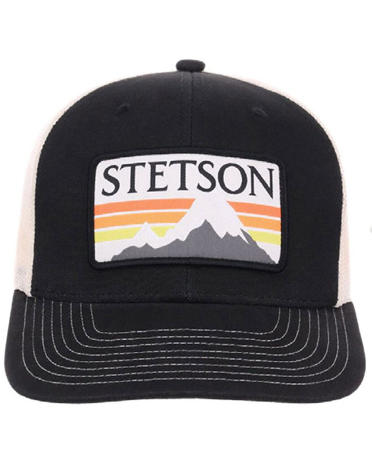 Stetson Men's Mountain Label Patch Trucker Cap