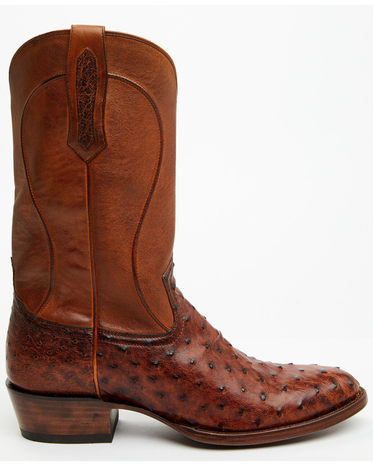 Cody James Black 1978® Men's Chapman Exotic Full-Quill Ostrich Western Boots - Round Toe