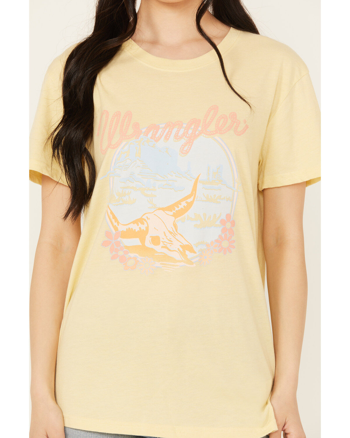 Wrangler Women's Desert Scene Short Sleeve Graphic Tee