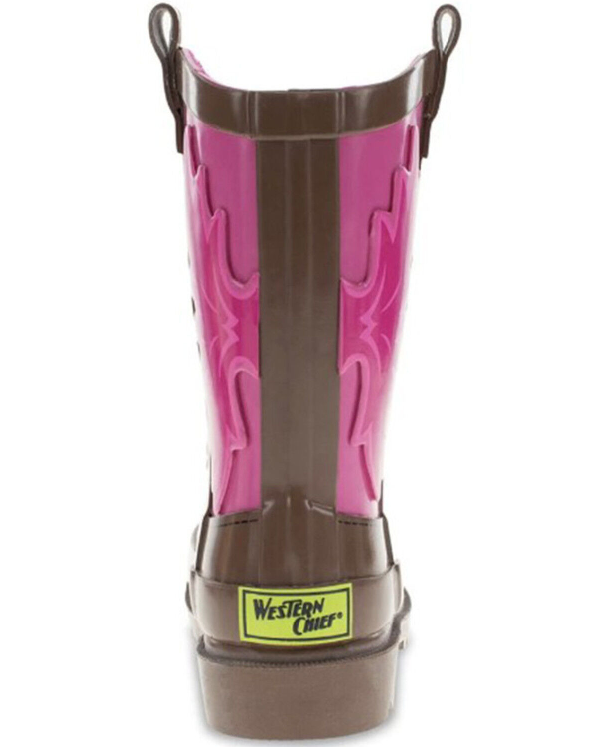 Western Chief Girls' Western Cowgirl Rain Boots - Round Toe