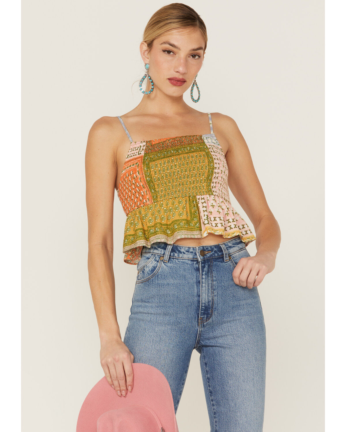 Jen's Pirate Booty Women's Wide Side Crop Top