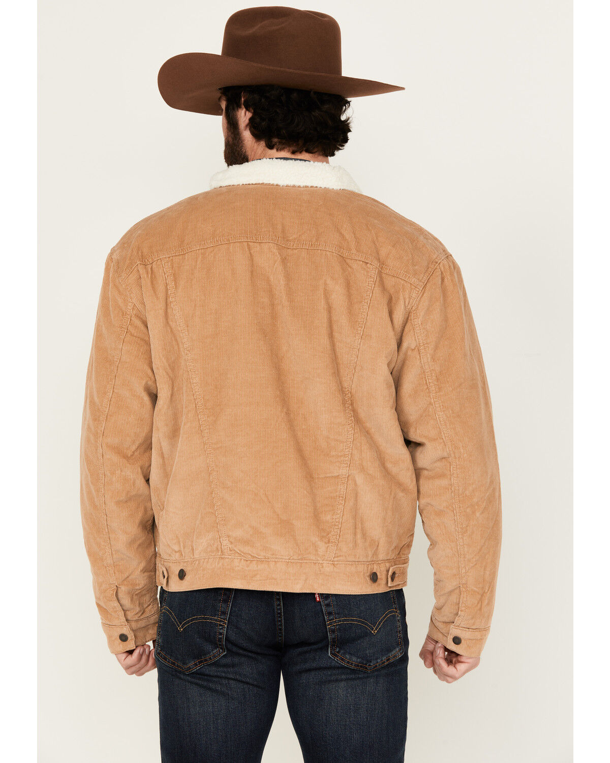 Wrangler Men's Sherpa Lined Corduroy Jacket