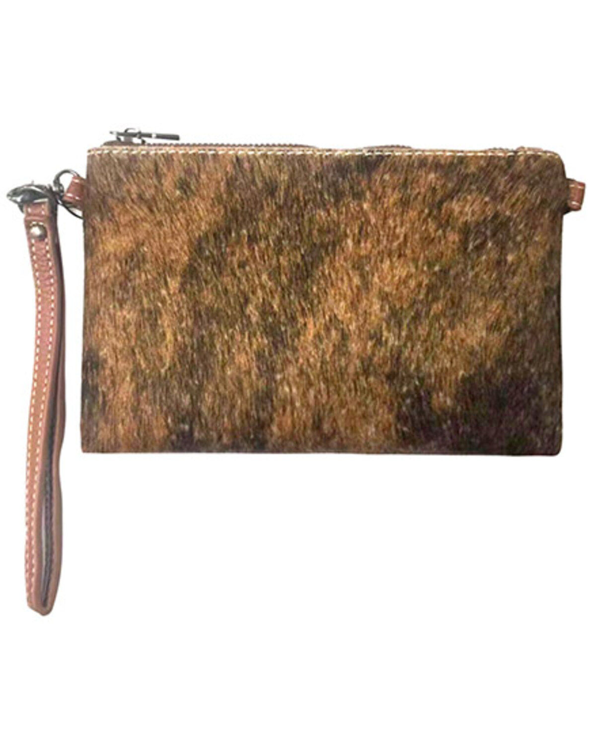 Montana West Women's Hair-On Cowhide Clutch