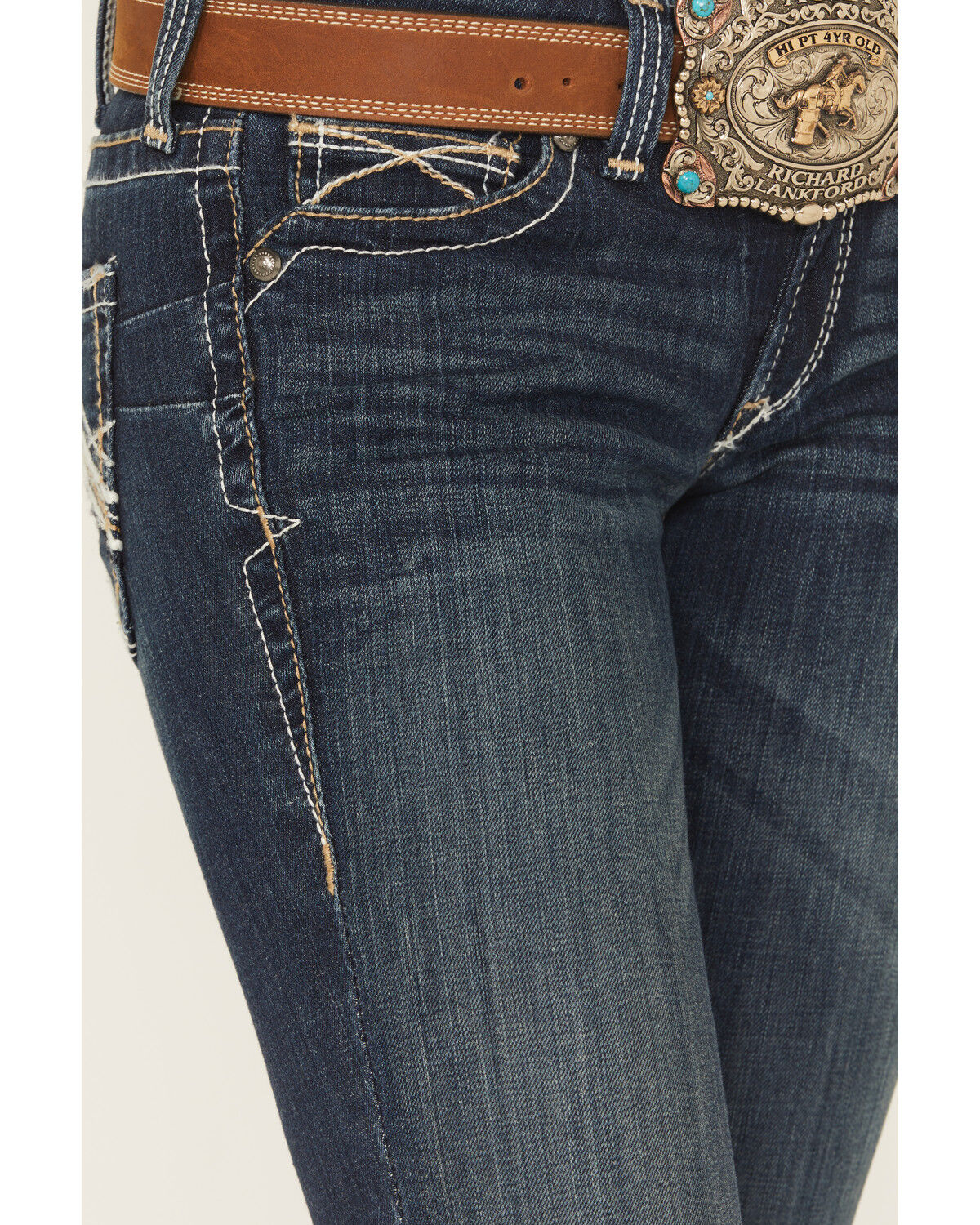 Ariat Women's Whipstitch Slim Bootcut Jeans