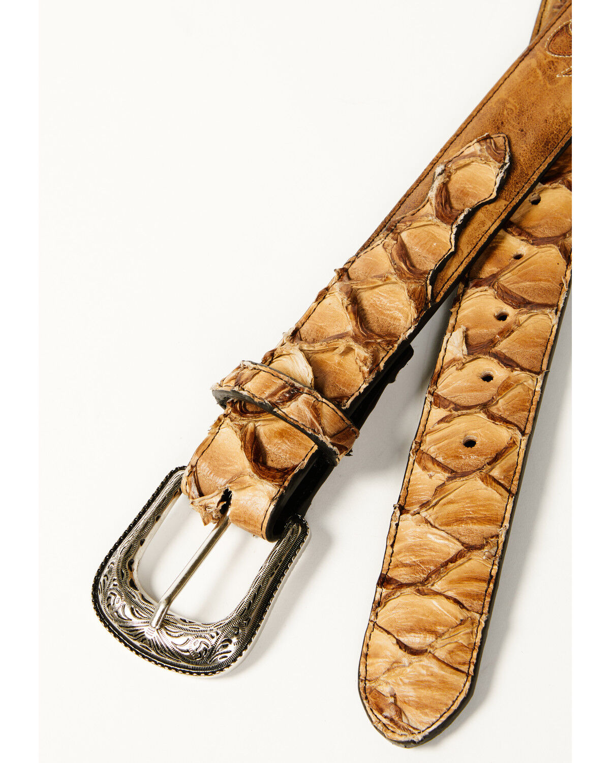 Cody James Men's Exotic Pirarucu Billet Belt