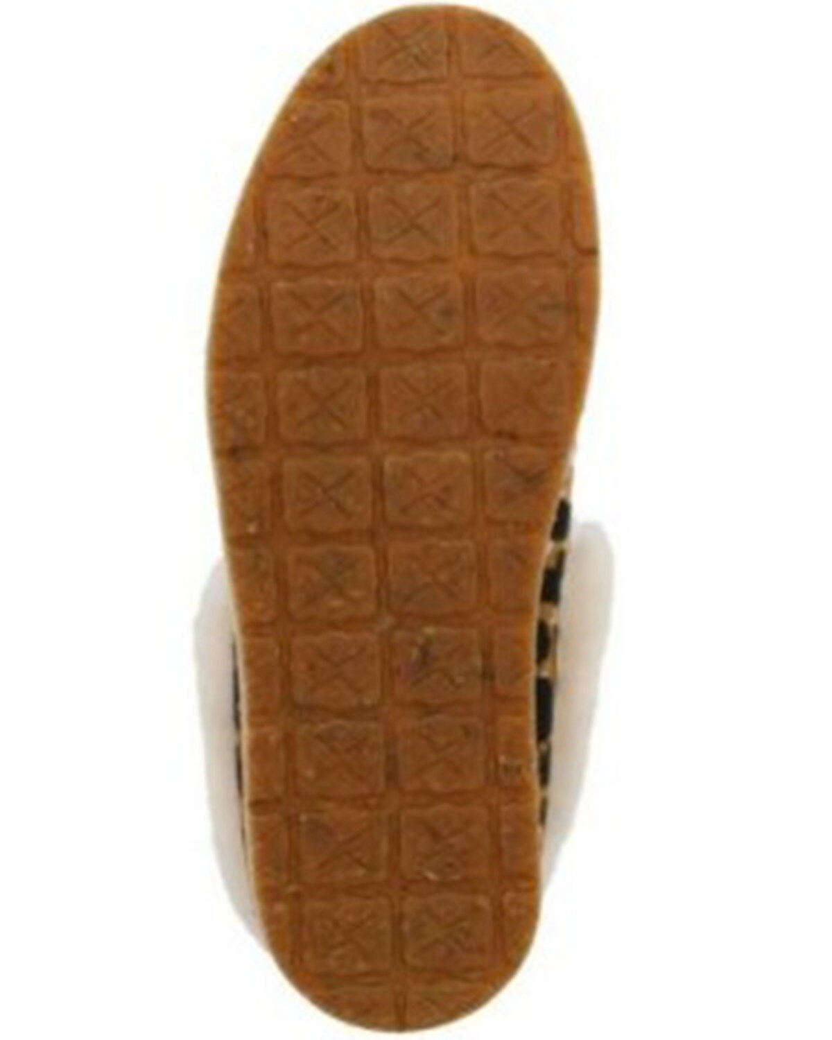 Twisted X Women's Leopard Print Fur-Lined Shoes - Moc Toe