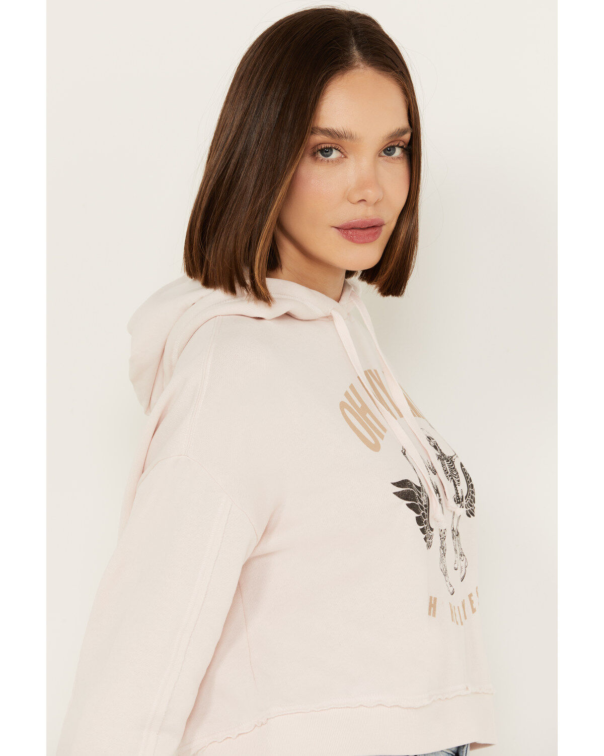Cleo + Wolf Women's Oh My My Cropped Hoodie