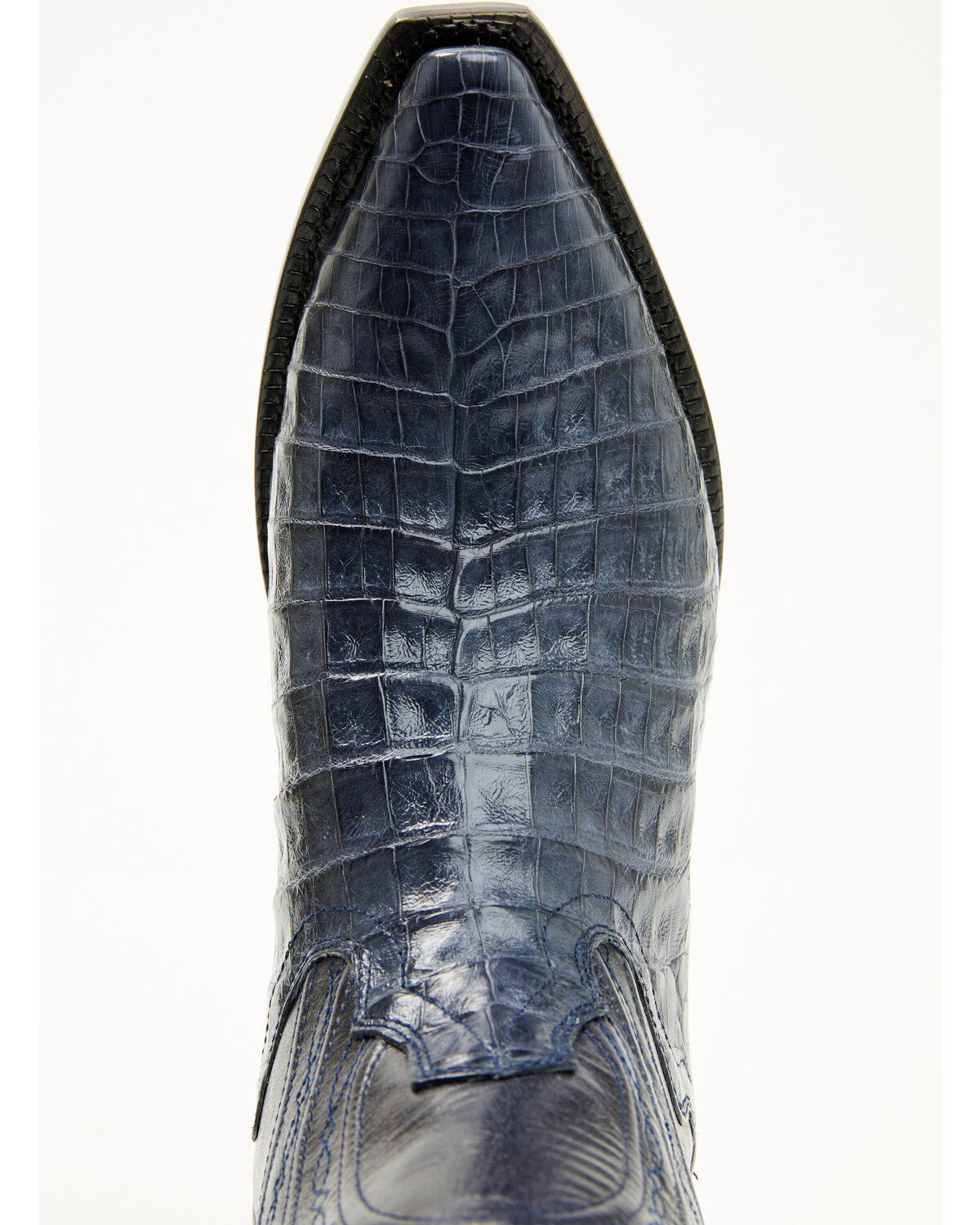 El Dorado Women's Holly Exotic Caiman Tall Western Boots - Snip Toe