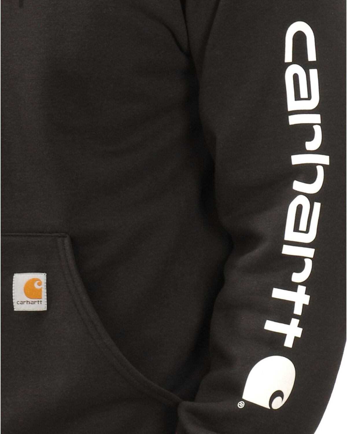 Carhartt Men's Hooded Logo-Sleeve Sweatshirt