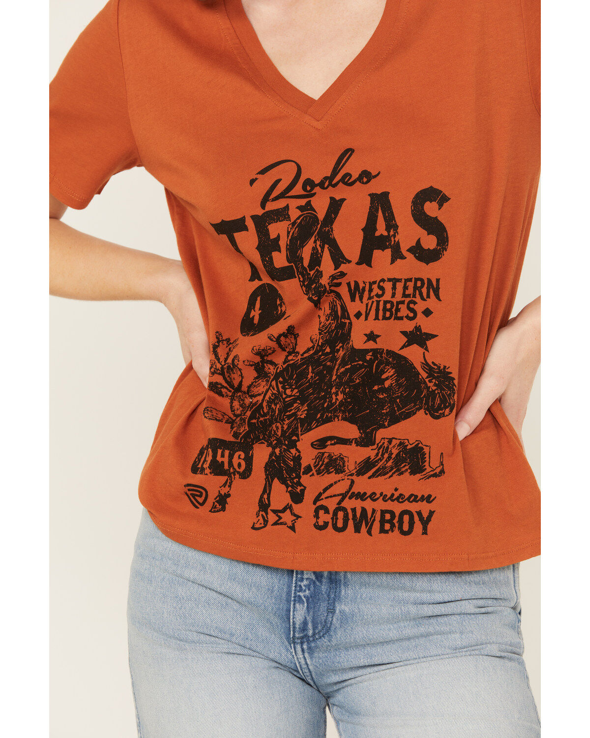 Rock & Roll Denim Women's Rodeo Graphic Tee