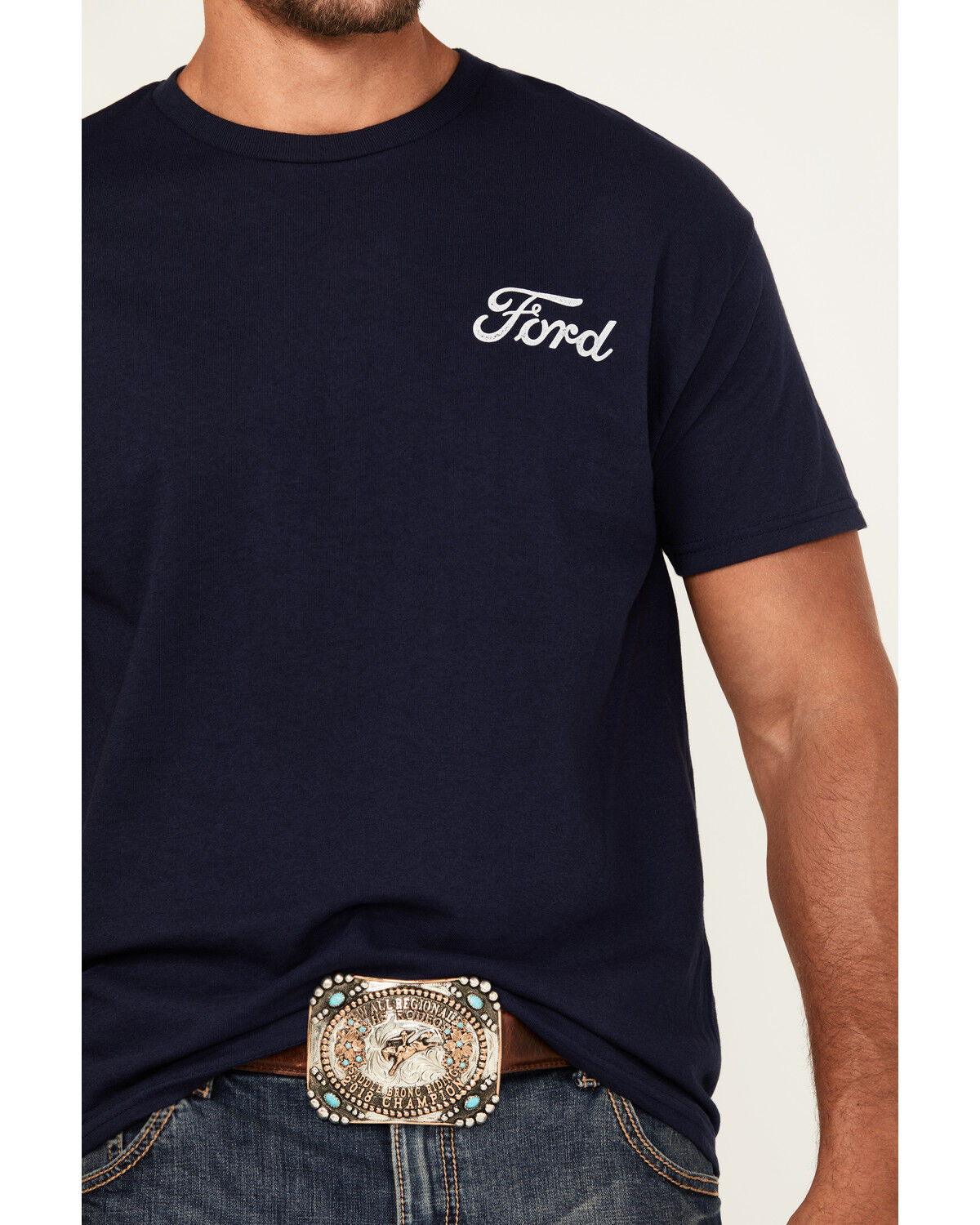 Buckwear Men's Ford Freedom Truck Short Sleeve Graphic T-Shirt
