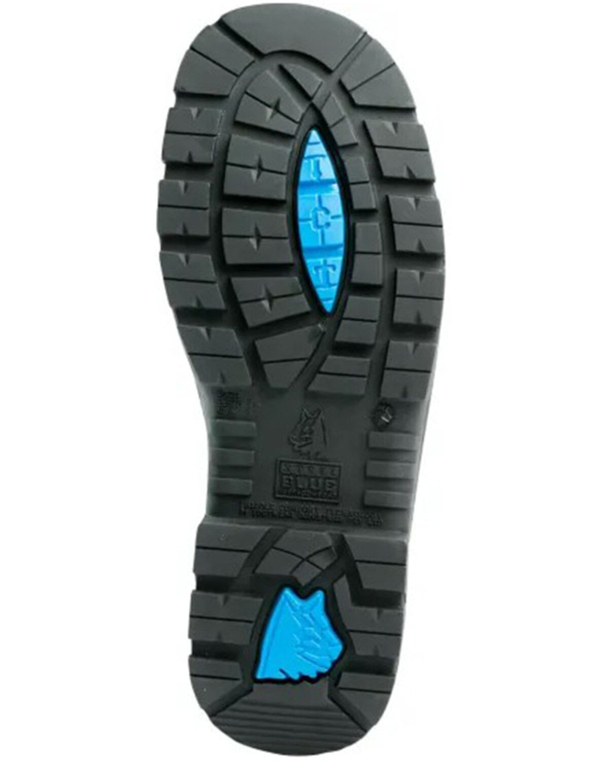 Steel Blue Men's Argyle Western Work Boots - Steel Toe