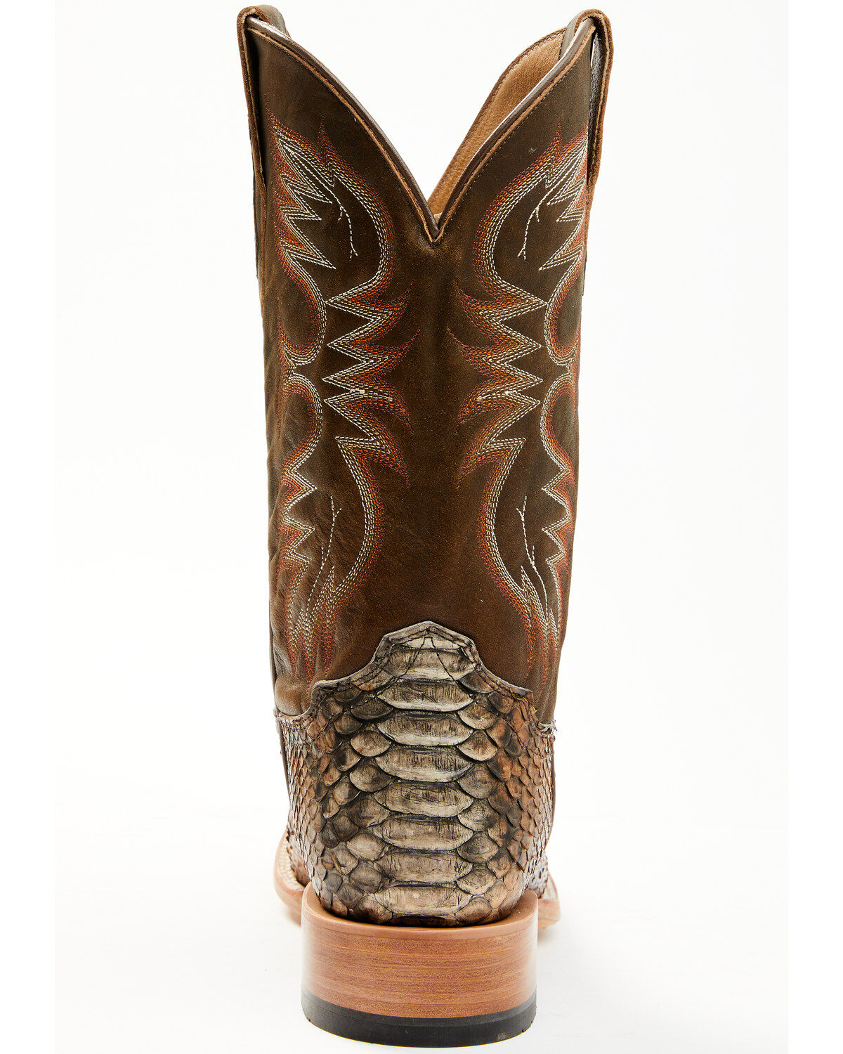 Cody James Men's Python Exotic Western Boots - Broad Square Toe