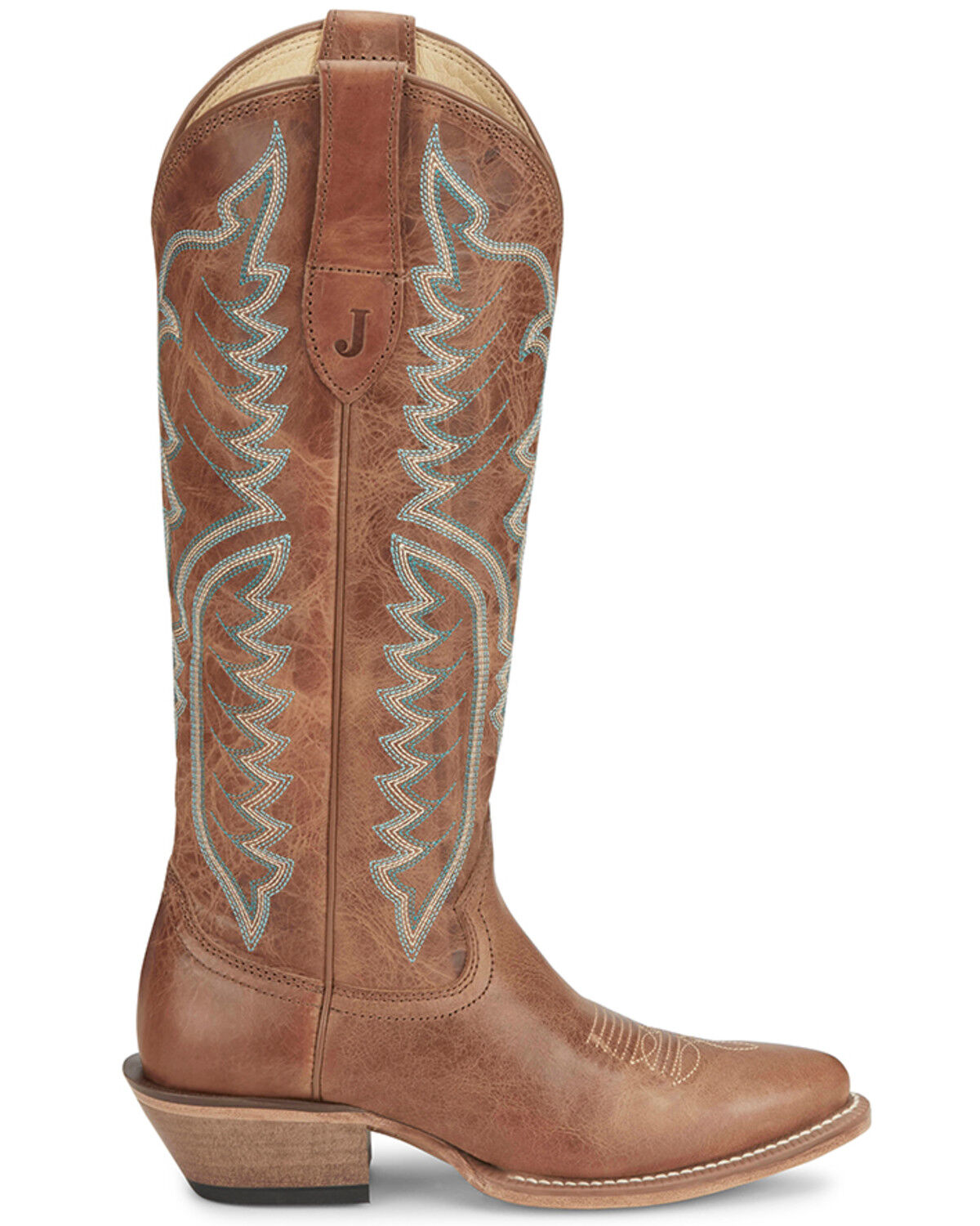 Justin Women's Evelyn Tall Western Boots - Snip Toe