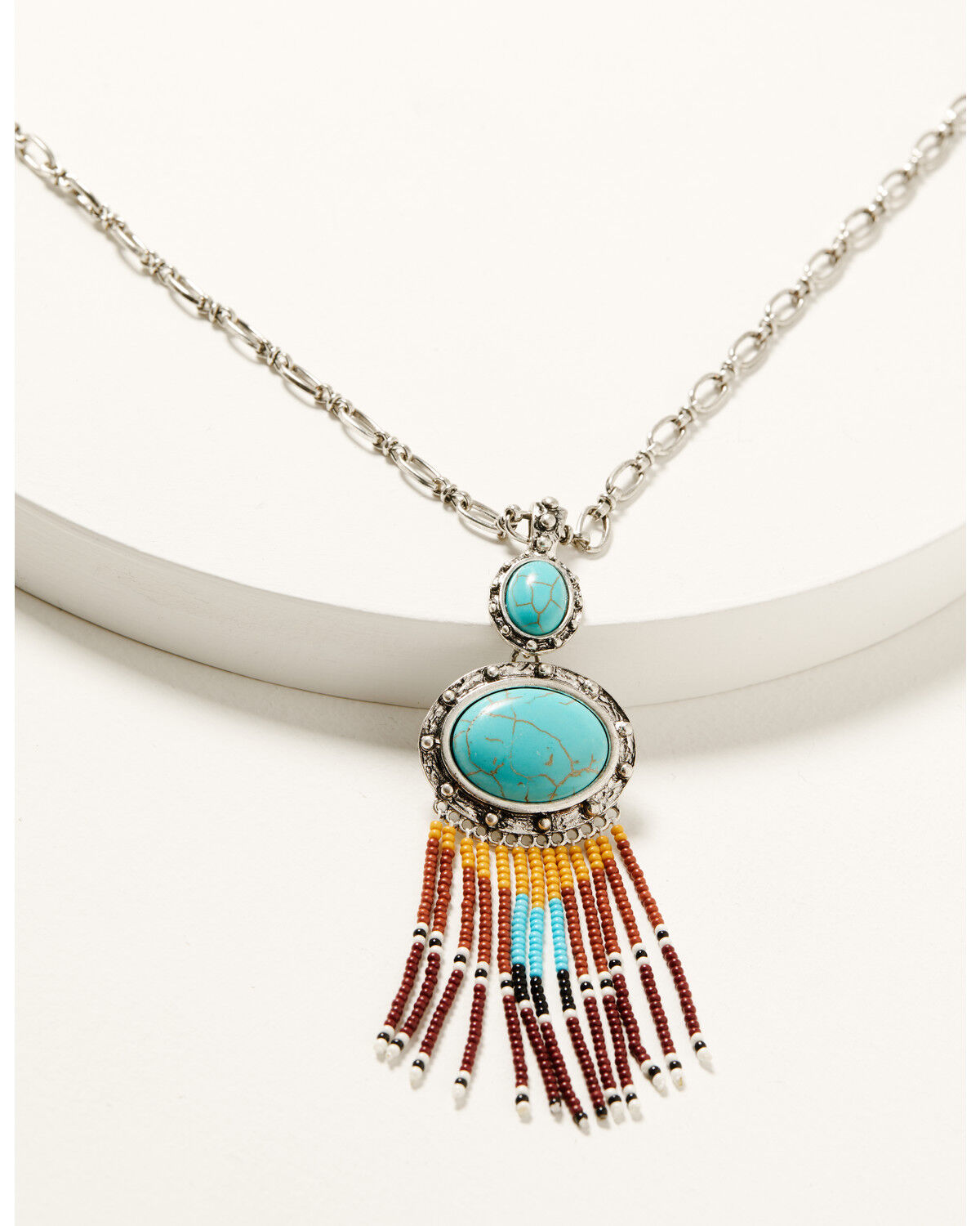 Shyanne Women's Frontier Antique Silver Necklace