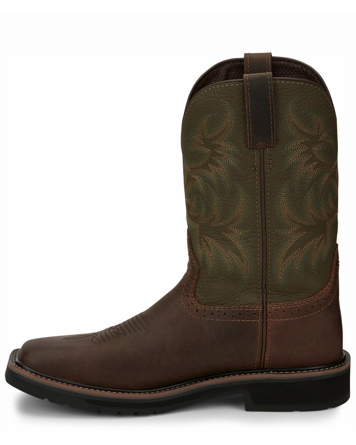 Justin Men's Driller Western Work Boots - Soft Toe