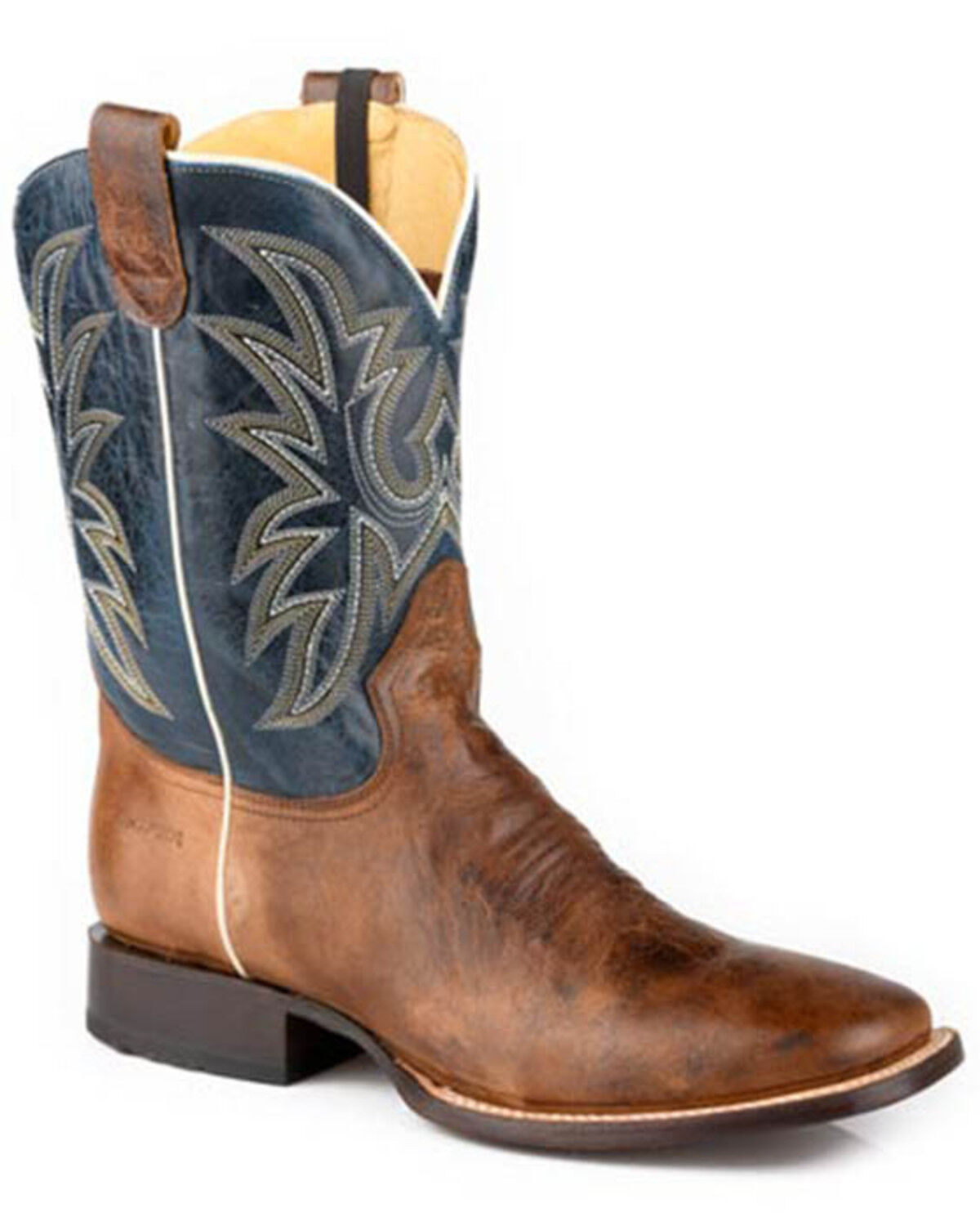 Roper Men's Pierce Concealed Carry Western Boots - Broad Square Toe