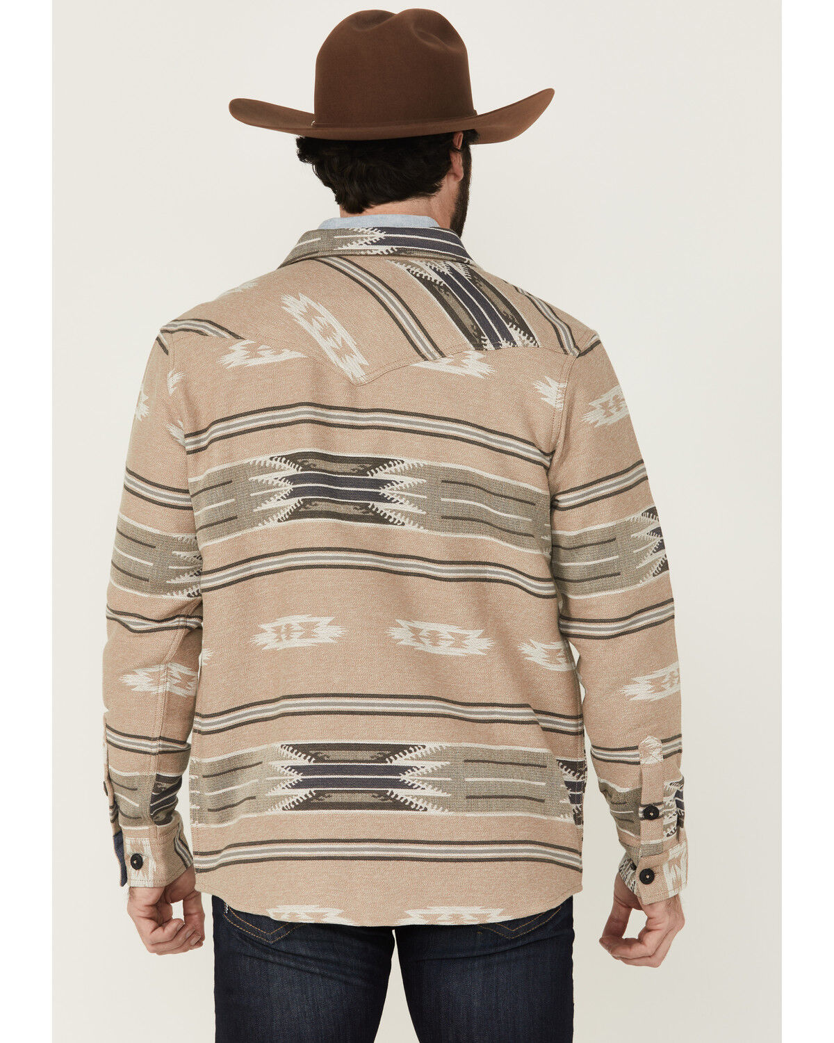 Cody James Men's Dustbowl Southwestern Print Shirt Jacket