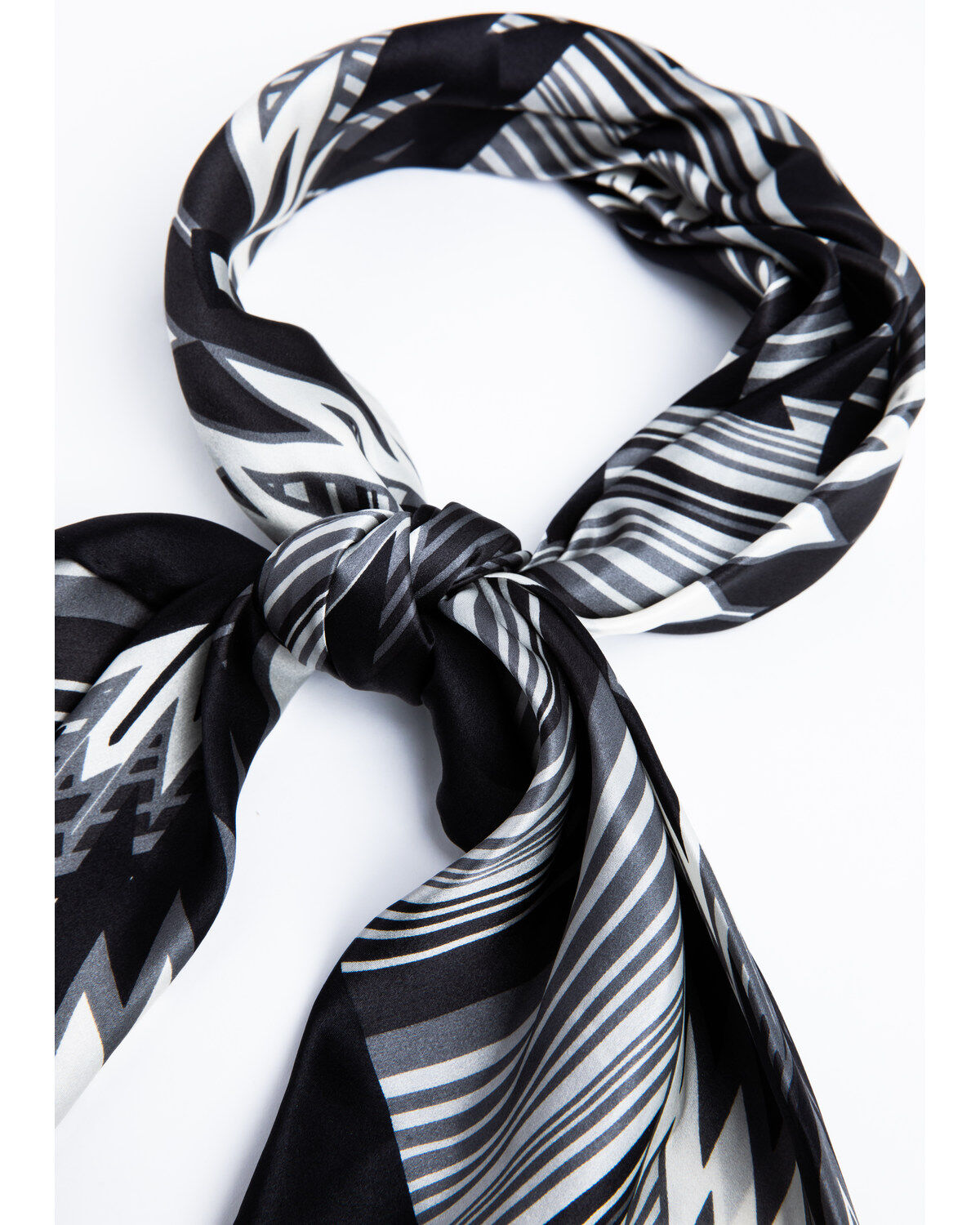 Cody James Men's Silk Black Southwestern Bandana