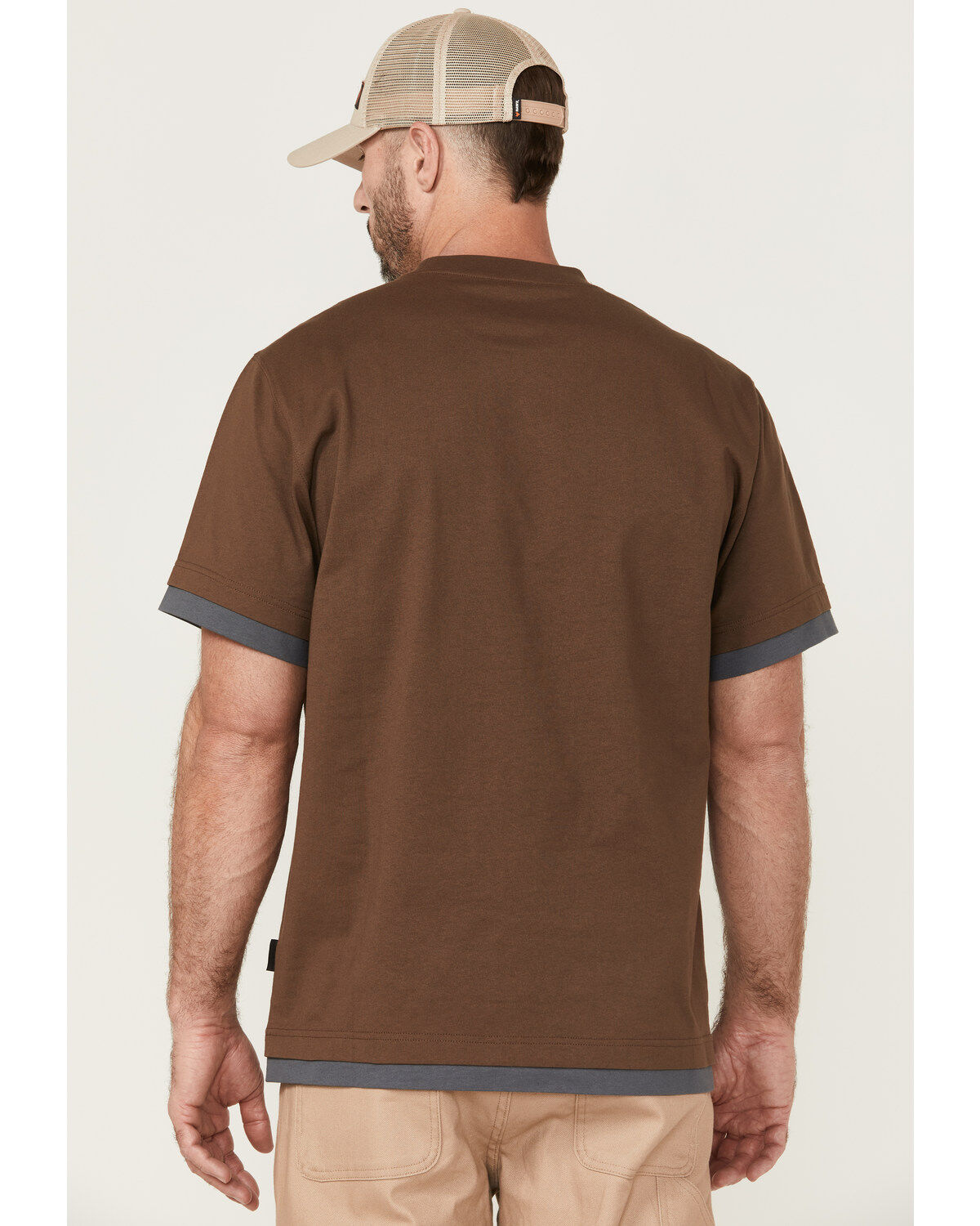 Hawx Men's Layered Work Pocket T-Shirt