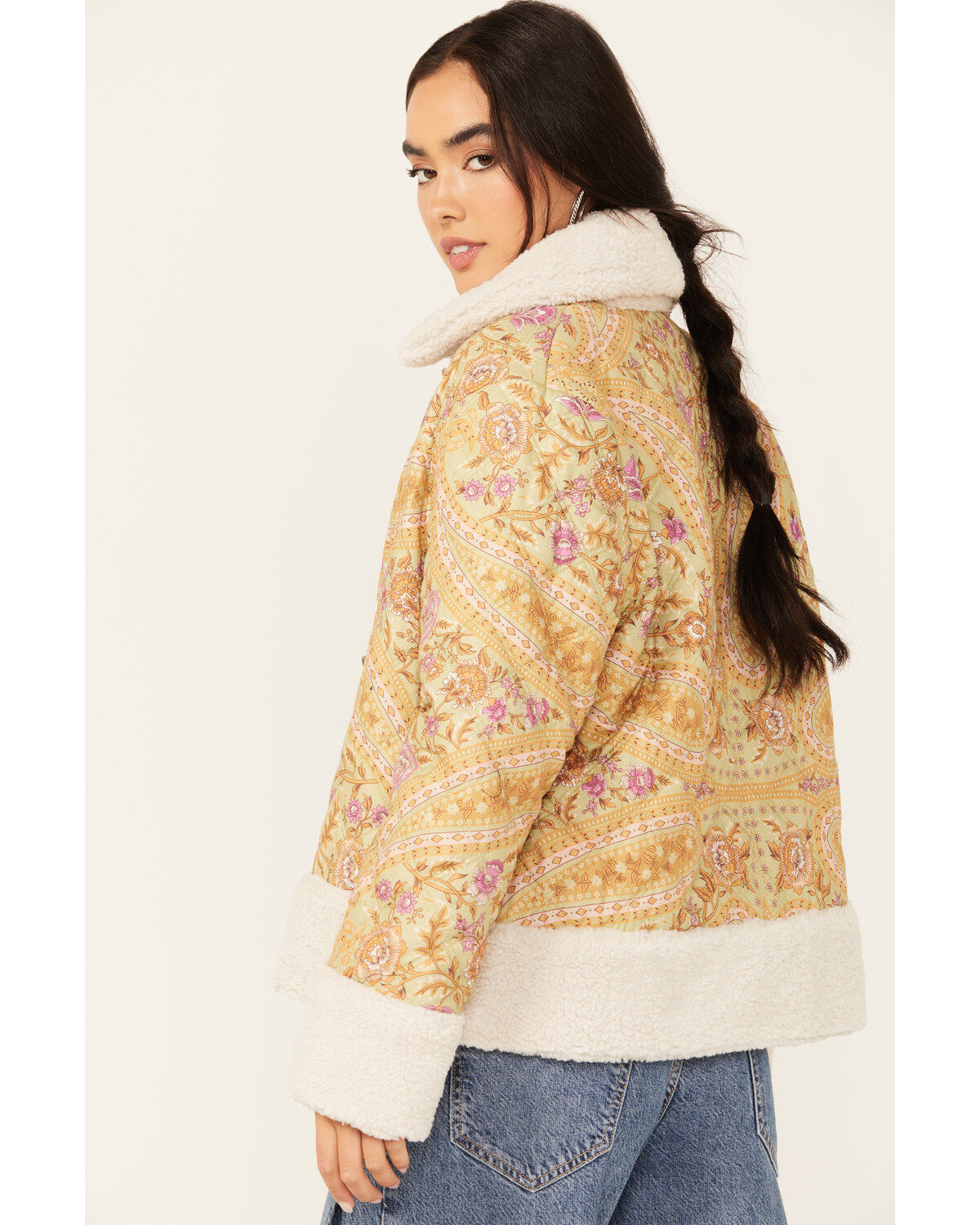 Spell Women's Belladonna Reversible Shearling Jacket