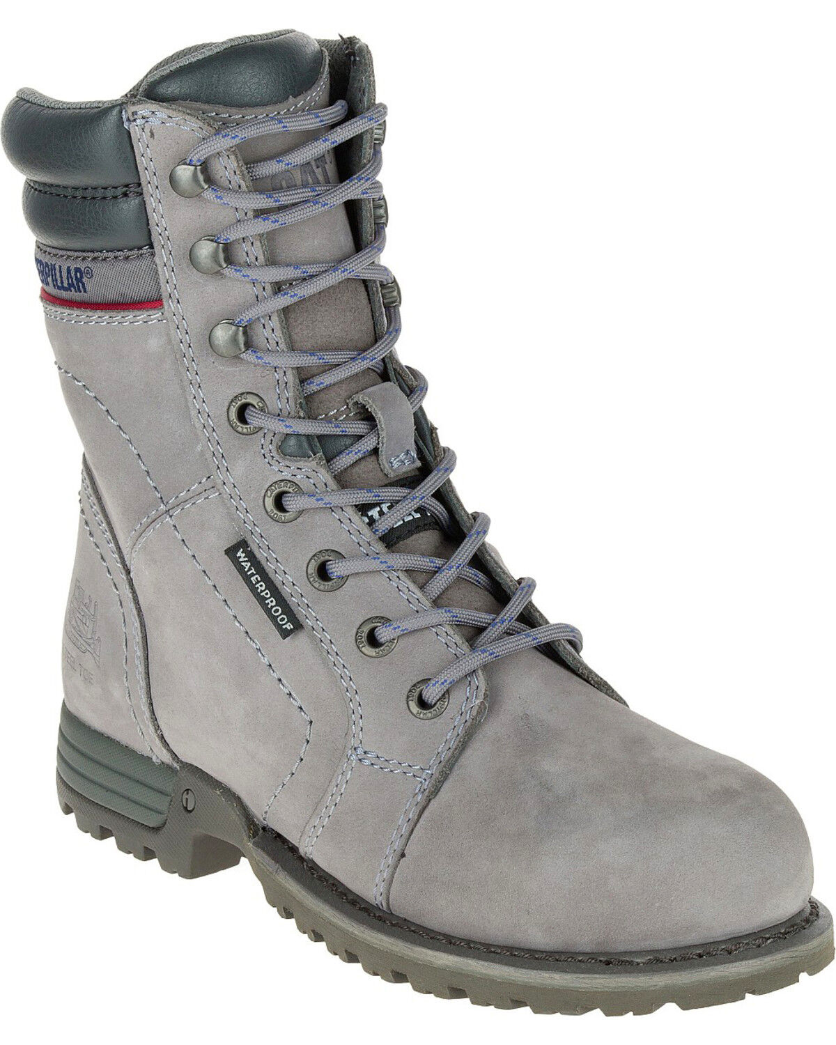 CAT Women's Echo Waterproof Steel Toe Work Boots