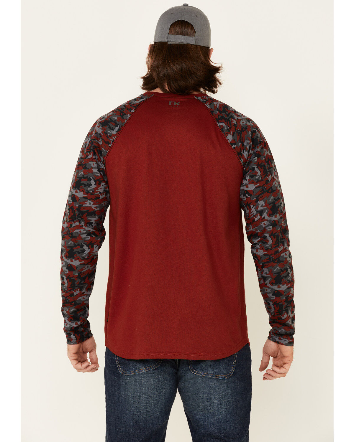 Cody James Men's FR Chili Long Sleeve Work Raglan T-Shirt