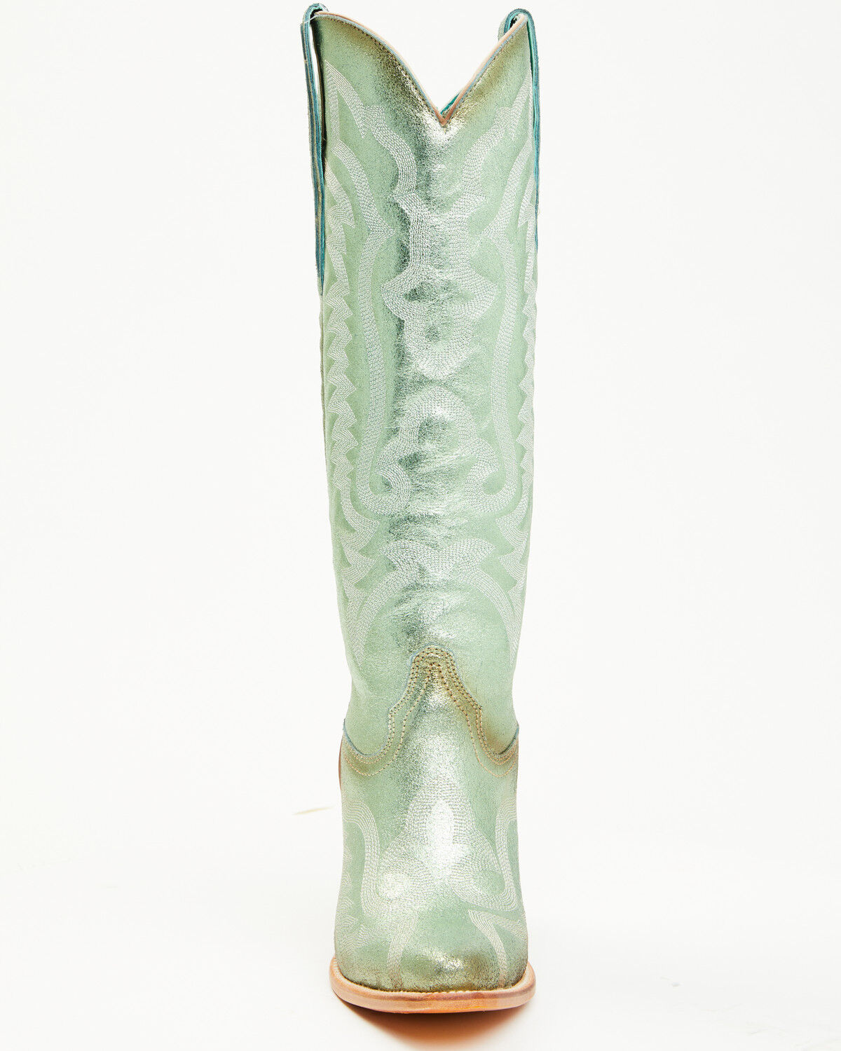 Corral Women's Metallic Tall Western Boots - Snip Toe