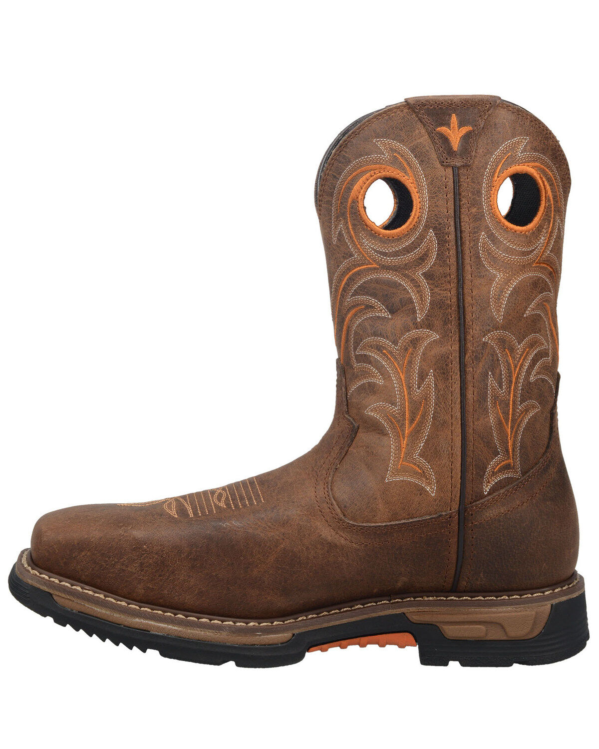 Dan Post Men's Storms Eye Waterproof Western Work Boots - Broad Square Toe