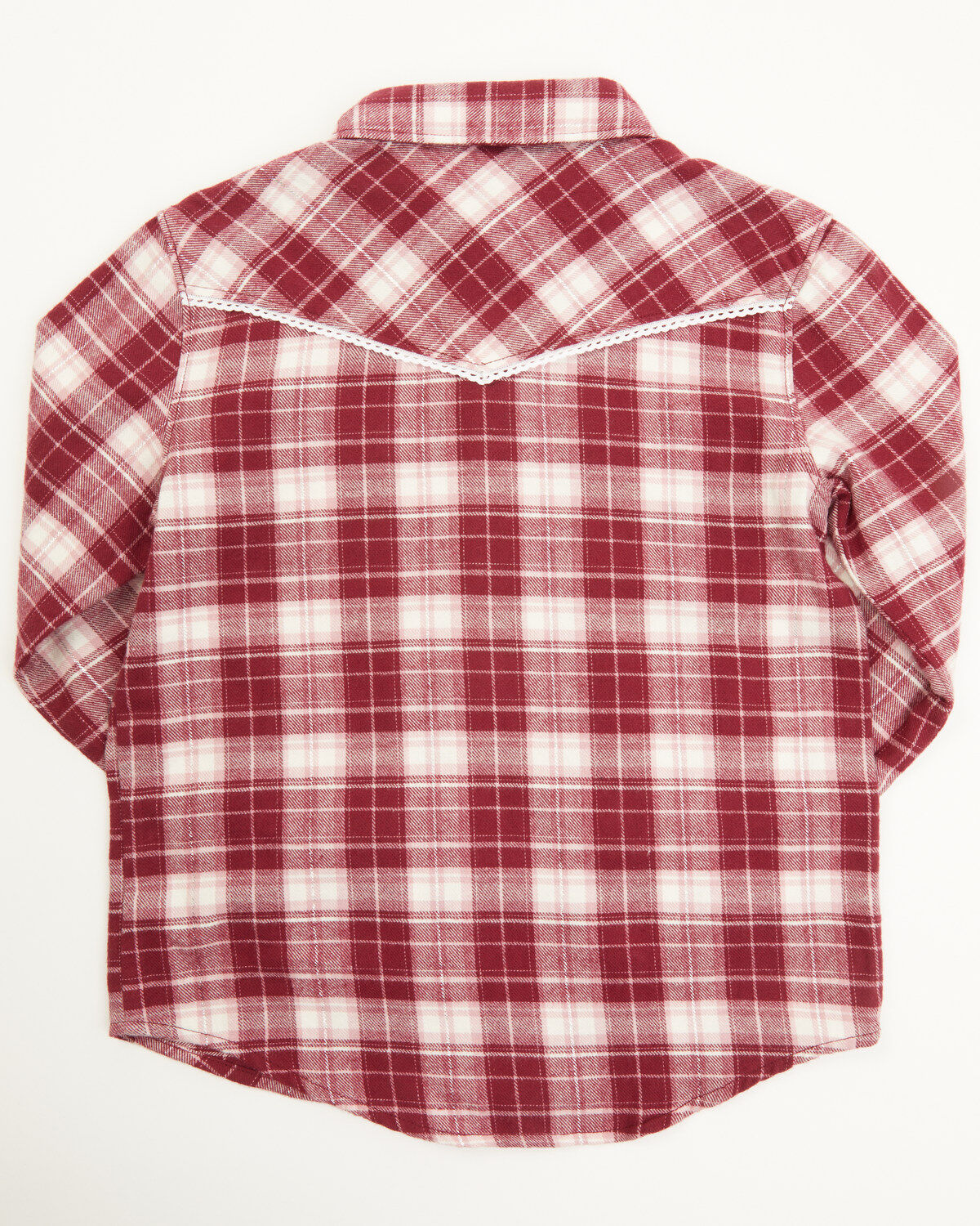 Shyanne Toddler Girls' Holiday Plaid Long Sleeve Pearl Snap Shirt