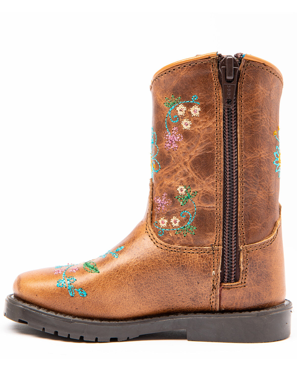 Shyanne Toddler Girls' Floral Western Boots - Square Toe