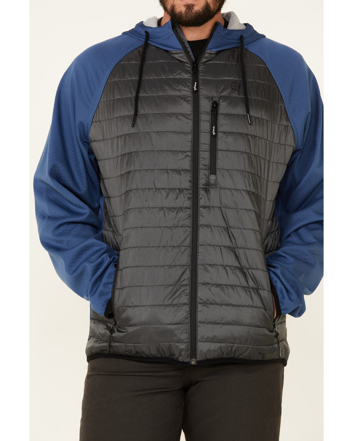 ATG by Wrangler Men's All-Terrain Outrider Zip-Front Hooded Jacket