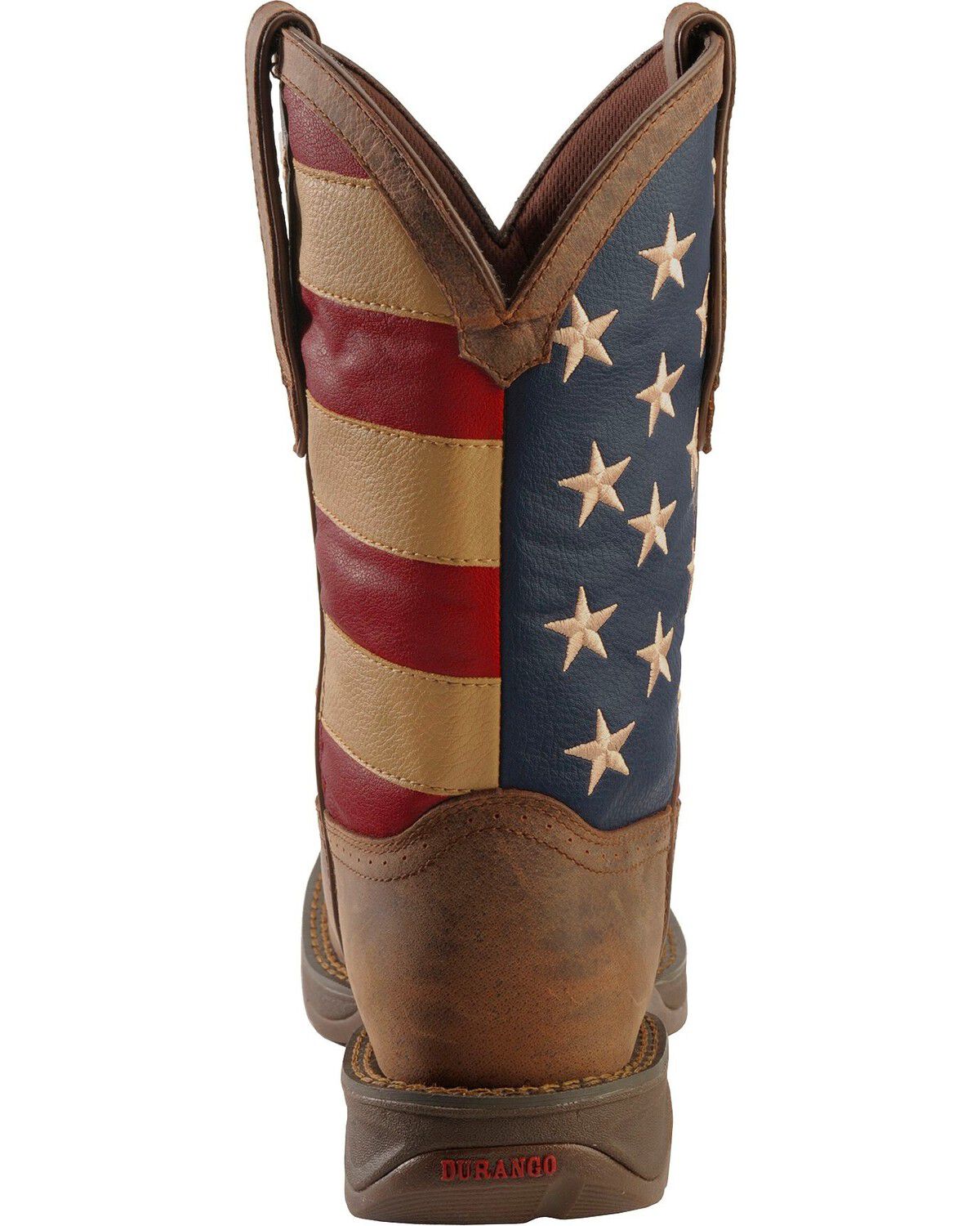 Rebel by Durango Men's Steel Toe American Flag Western Work Boots
