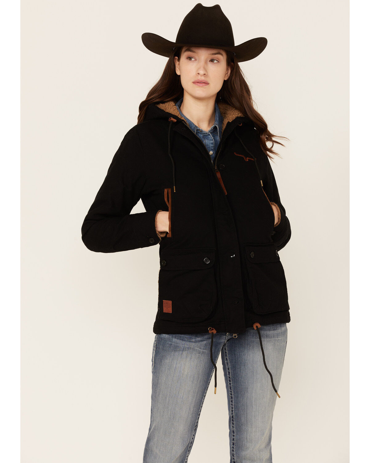 Kimes Ranch Women's All-Weather Anorak Sherpa-Lined Jacket