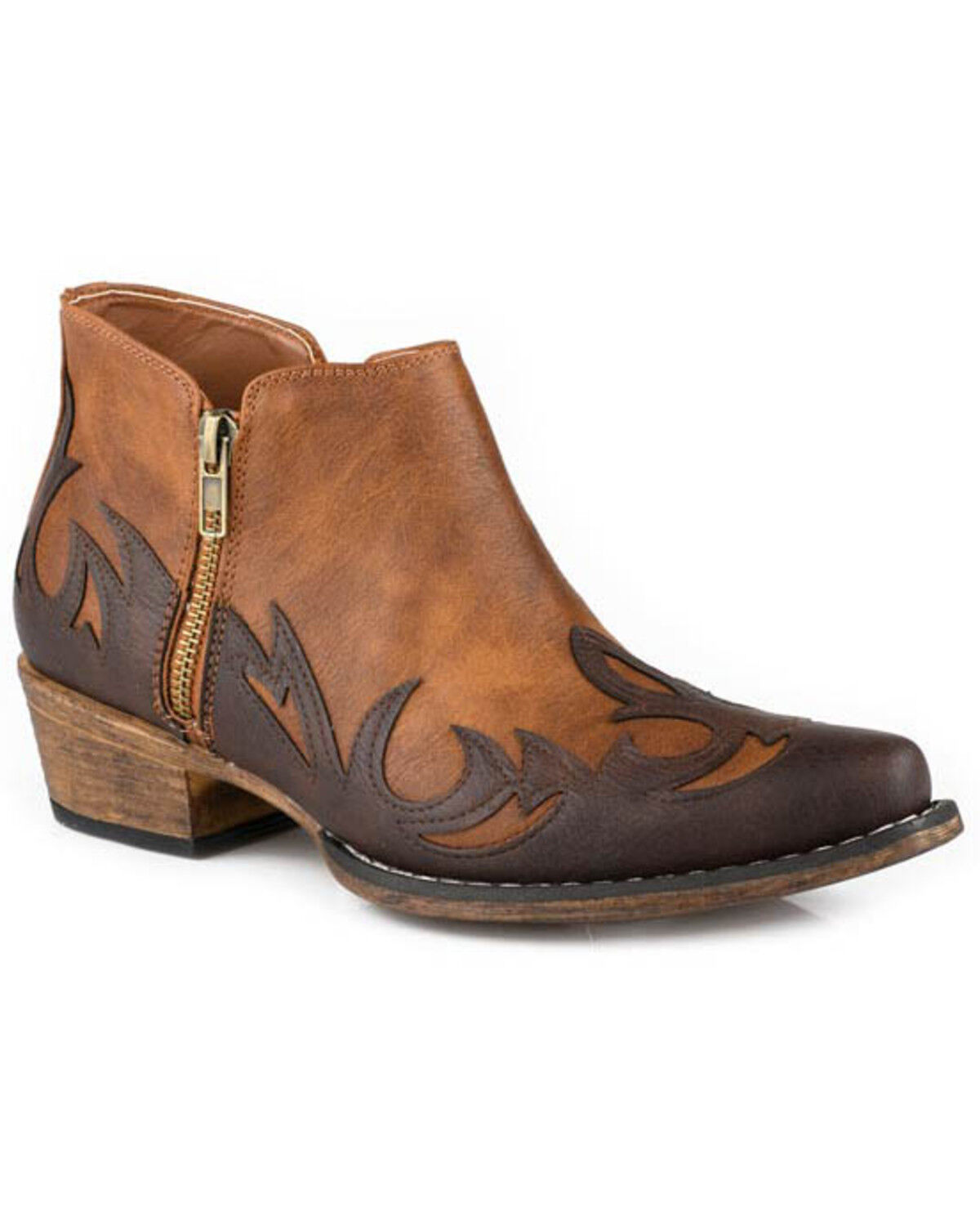 Roper Women's Lorene Western Booties - Snip Toe