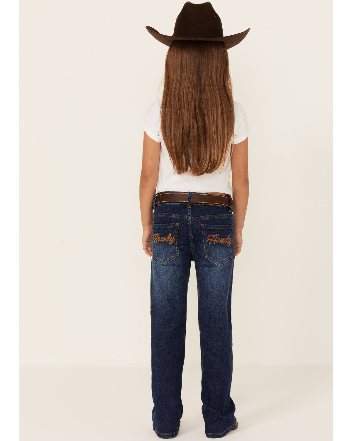 Ranch Dress'n Girls' Howdy Medium Wash Mid Rise Bootcut Jeans